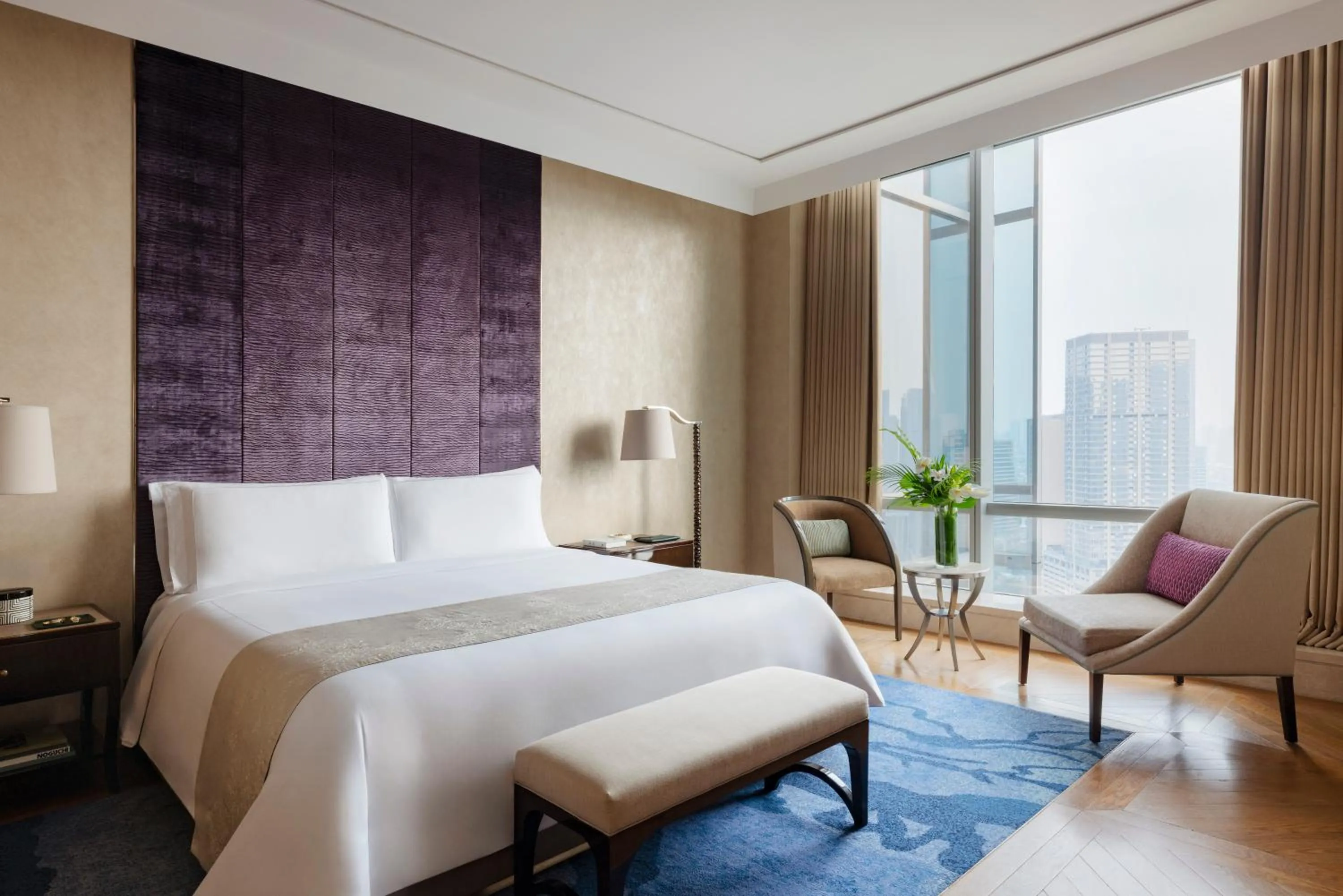 Bedroom, Bed in Raffles Jakarta