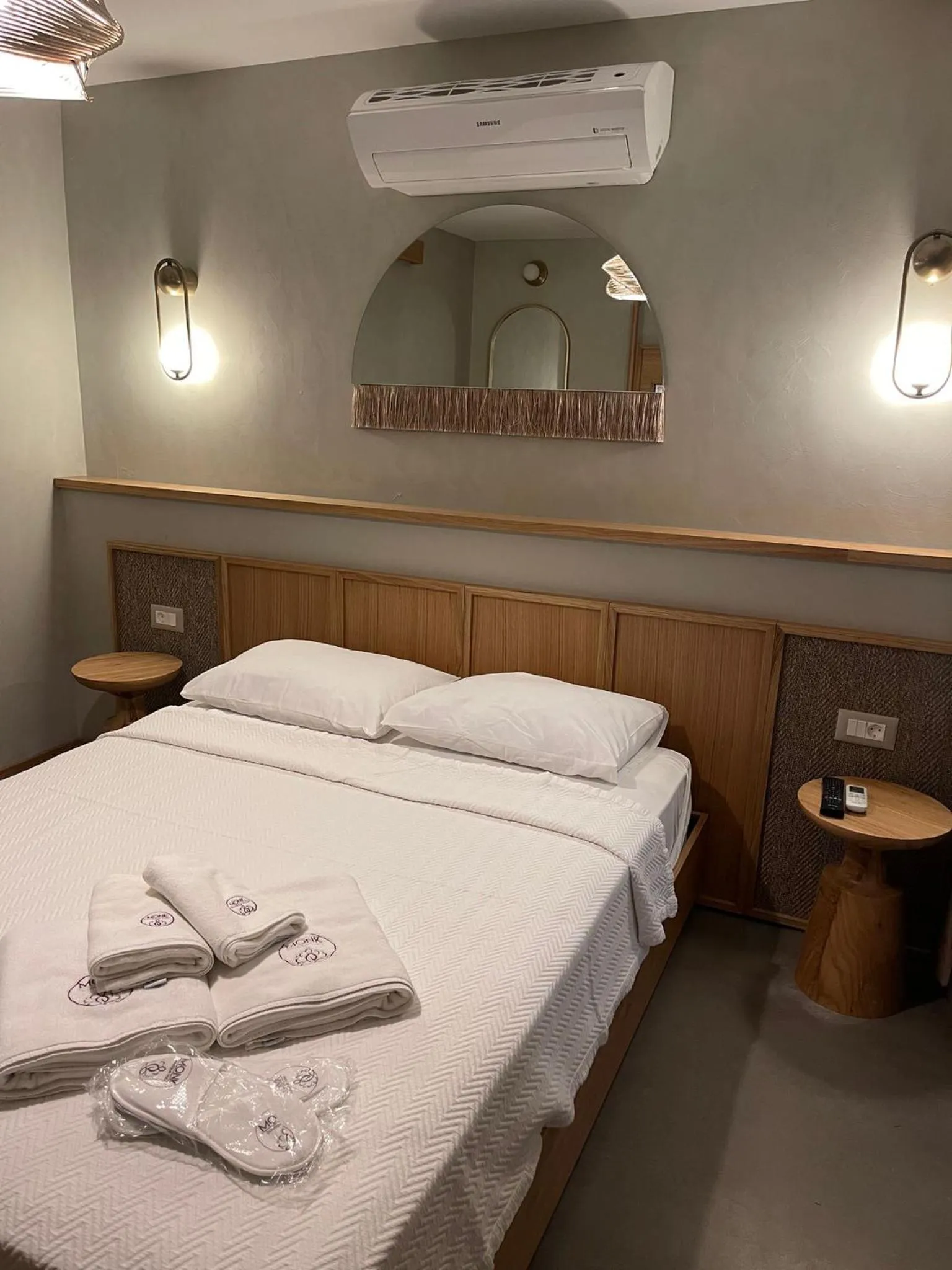 Bed in Monk Alaçatı