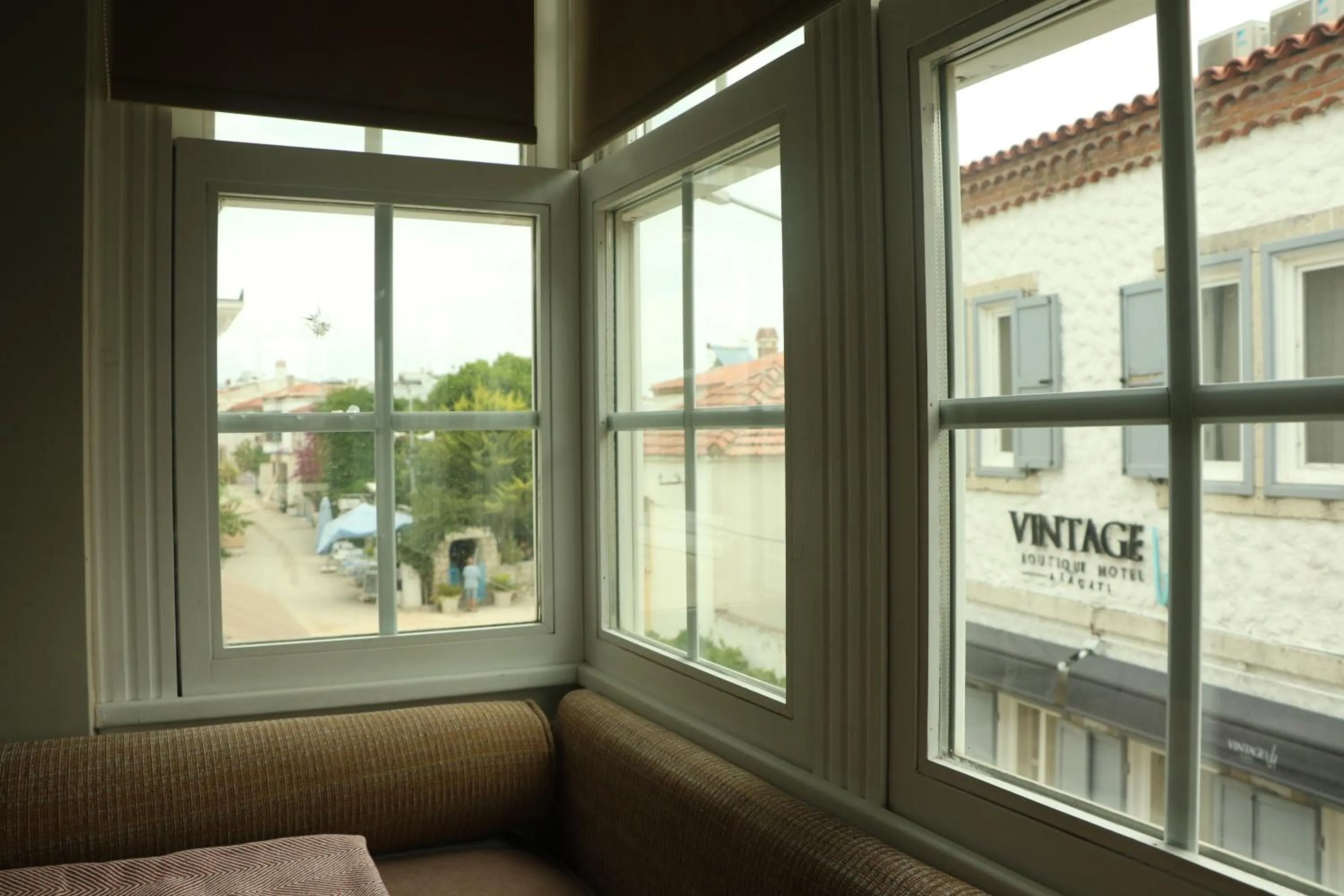 Seating area in Monk Alaçatı