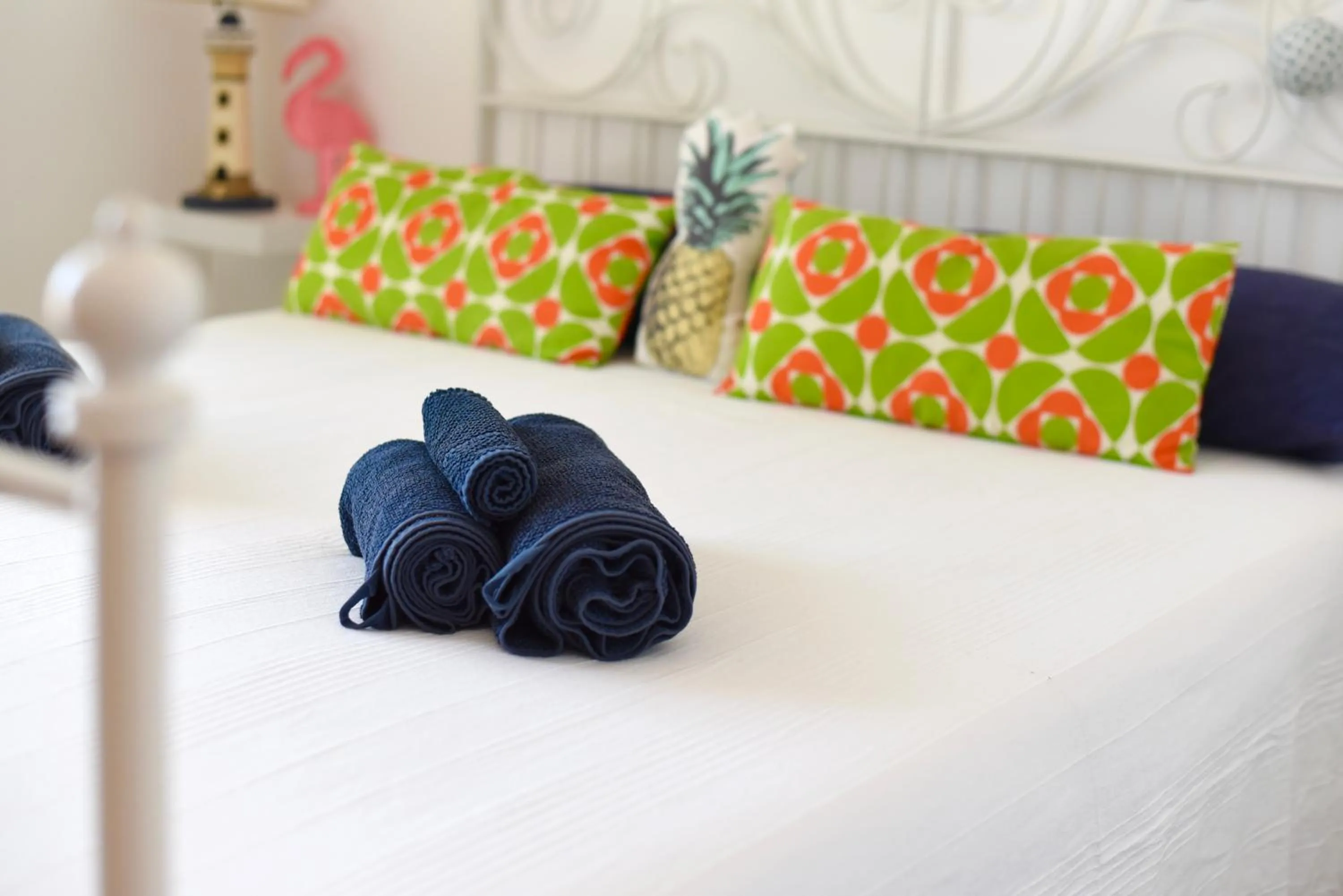 Decorative detail, Bed in B&B Il Tentacolo