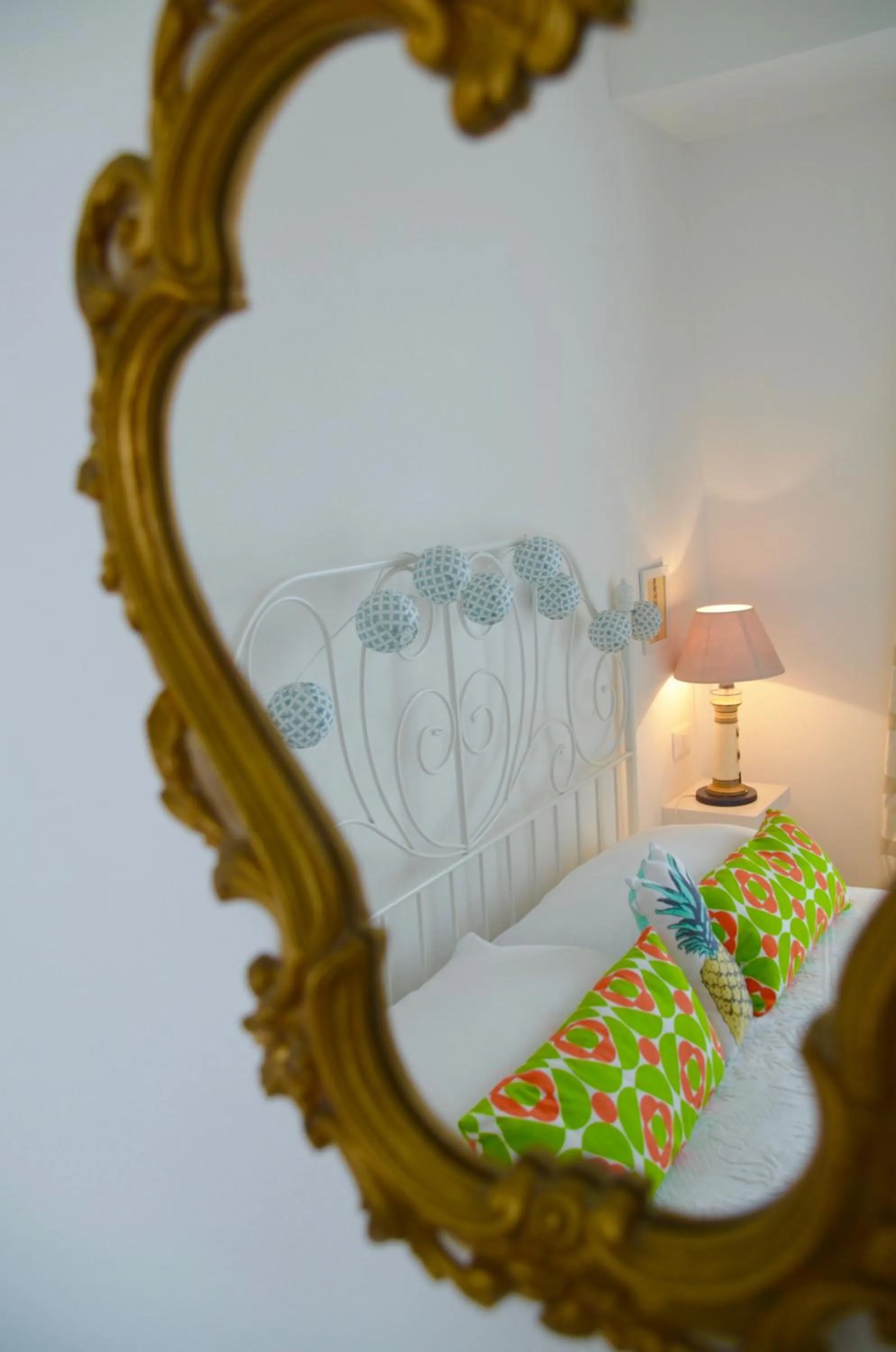 Decorative detail, Bed in B&B Il Tentacolo