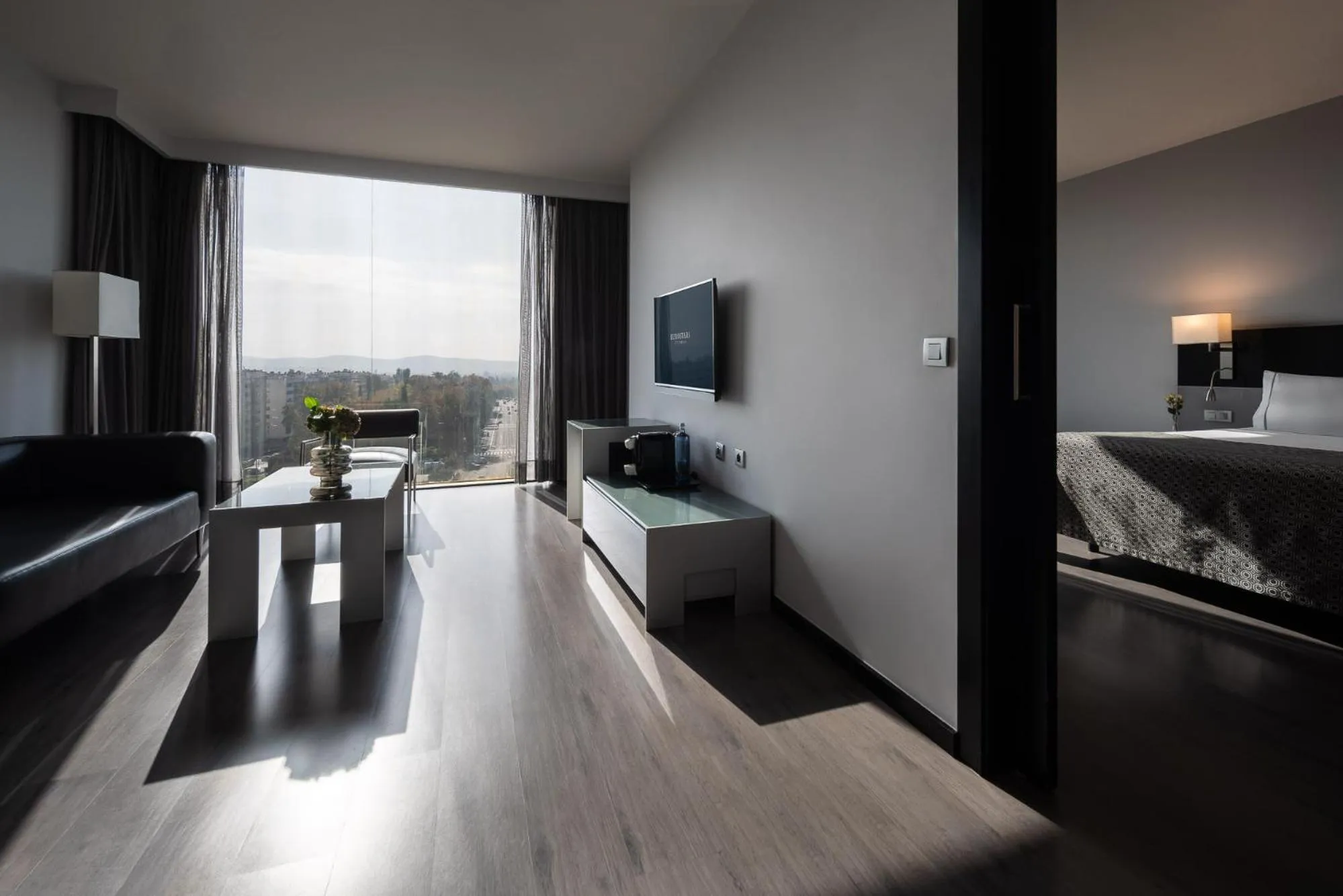 Bed in Eurostars Palace