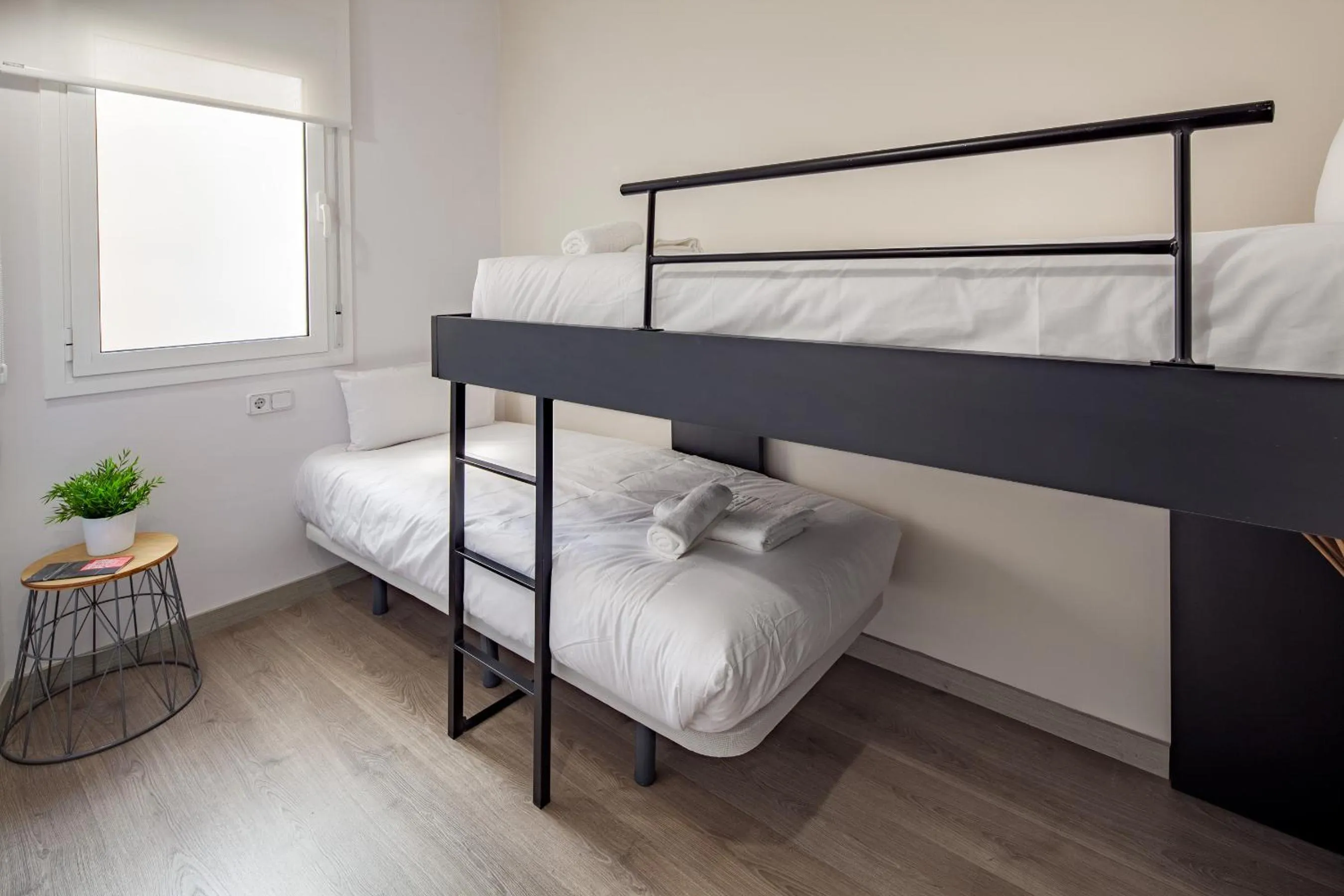 bunk bed, Bed in Habitat Apartments Cool Jazz