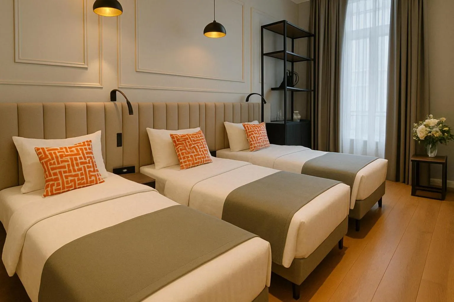 Bed in Center Port Hotel Karaköy