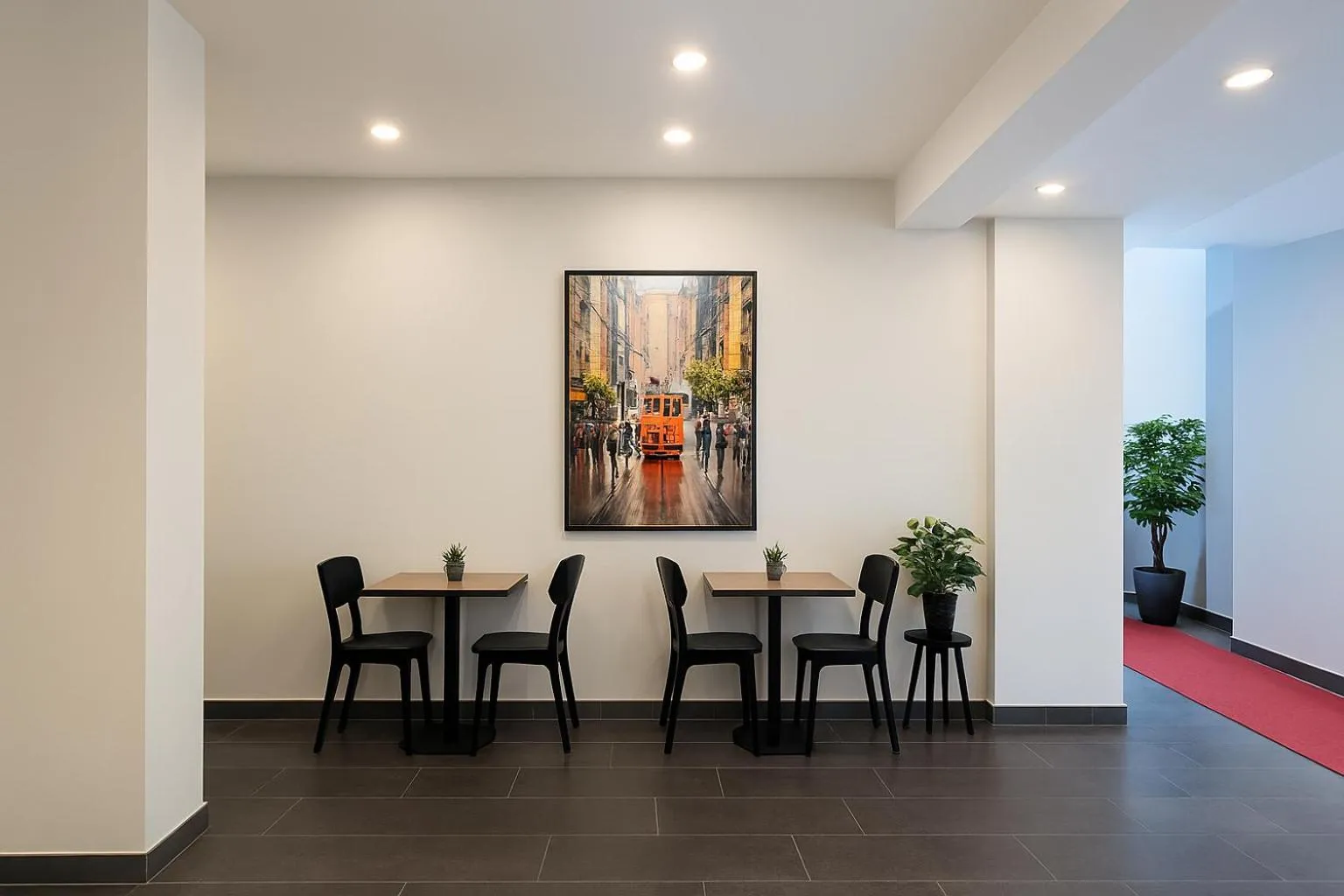 Lobby or reception in Center Port Hotel Karaköy