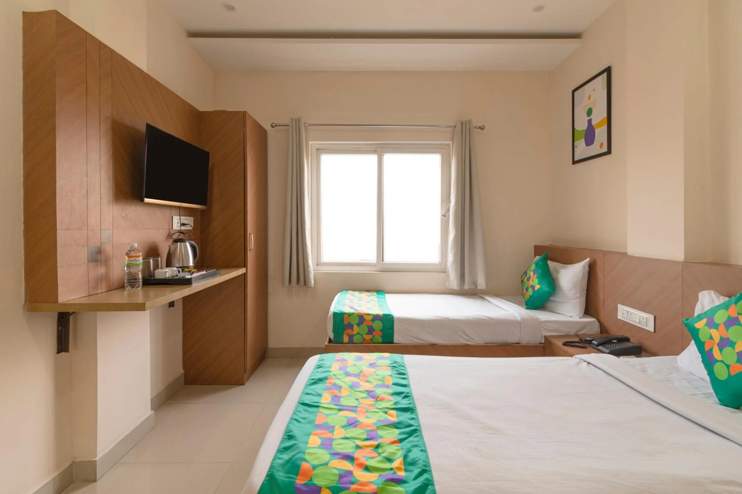 Bedroom, Bed in Treebo Raj Palace