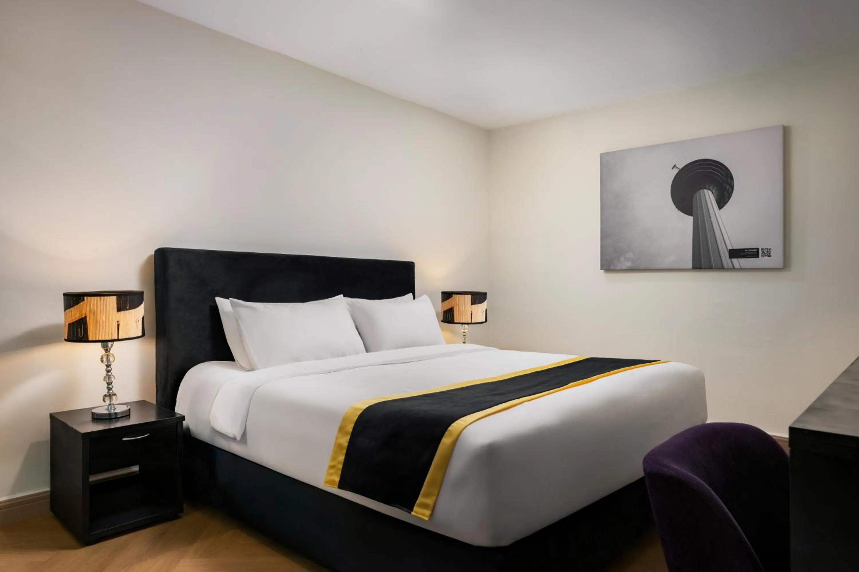 Bed in BRYQS Hotel KL Sentral