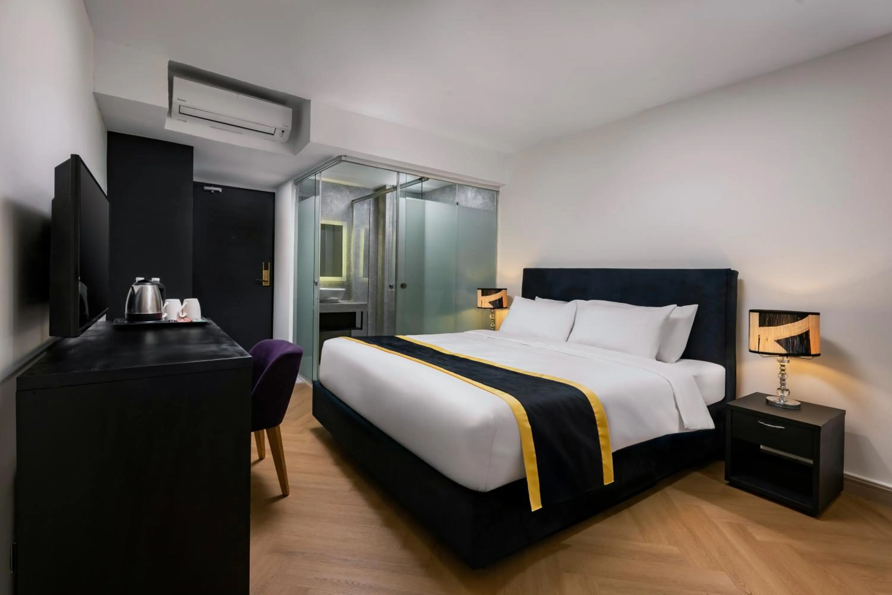 Bed in BRYQS Hotel KL Sentral