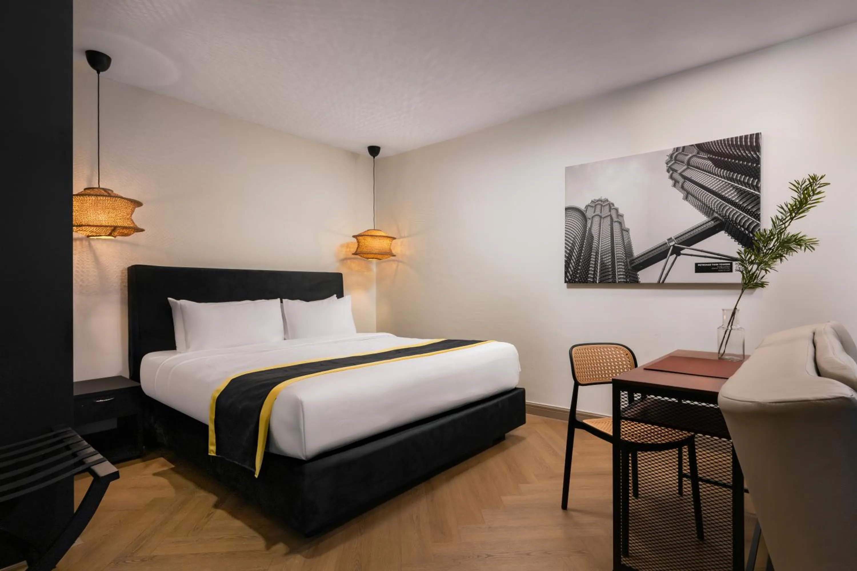 Bed in BRYQS Hotel KL Sentral