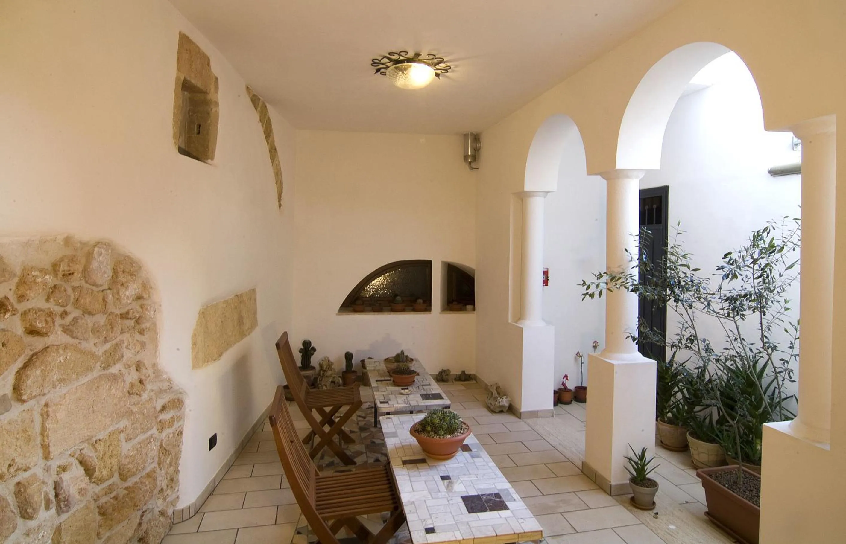 Patio in B&b Altrov'è