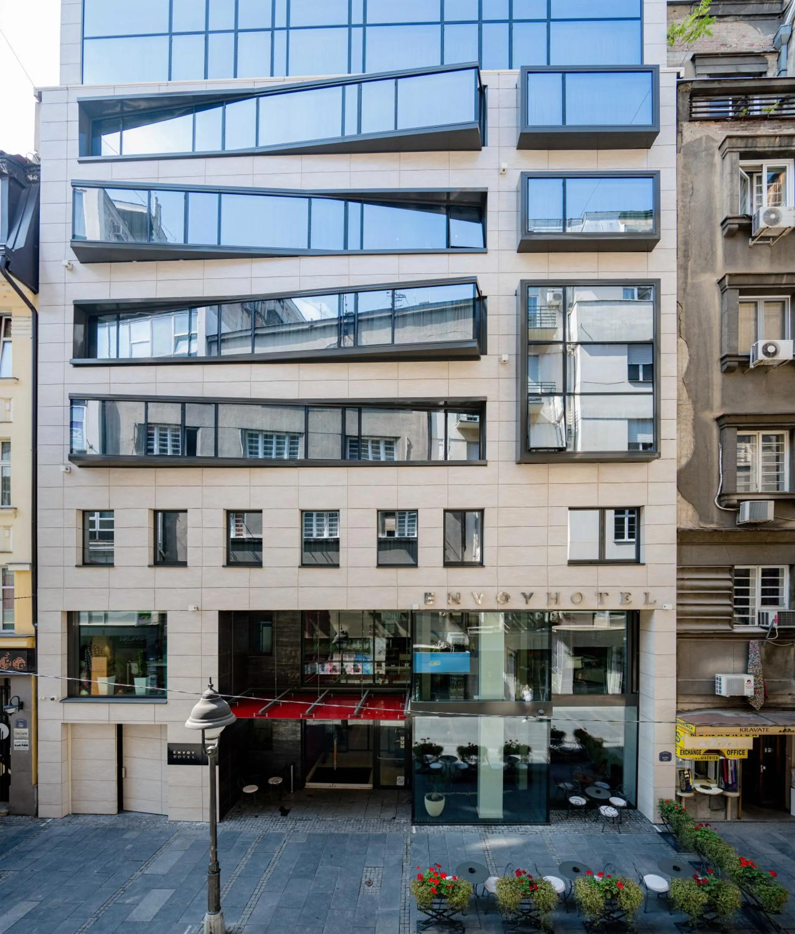 Property building in Envoy Hotel