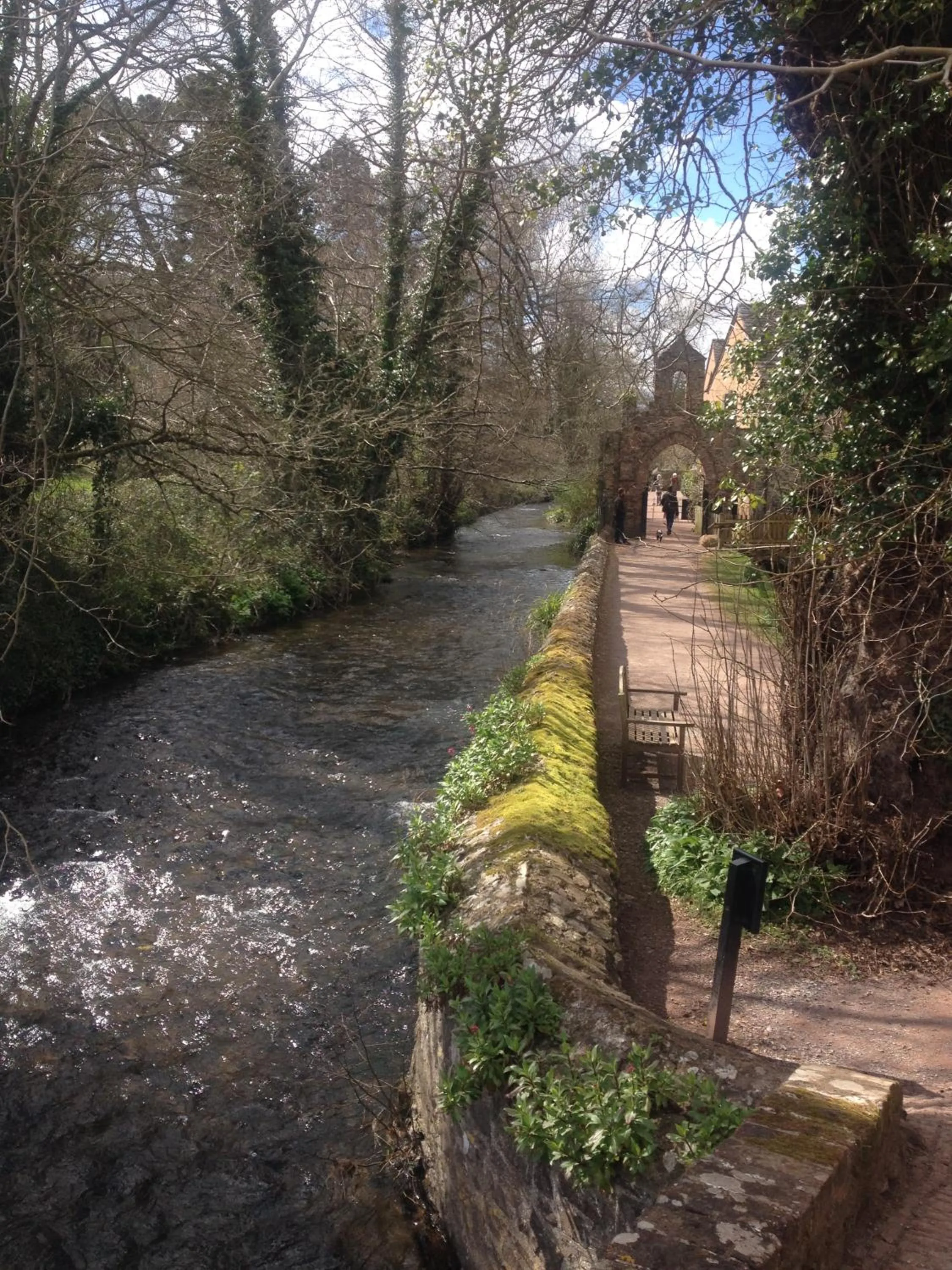 Nearby landmark in Dunster Mill House