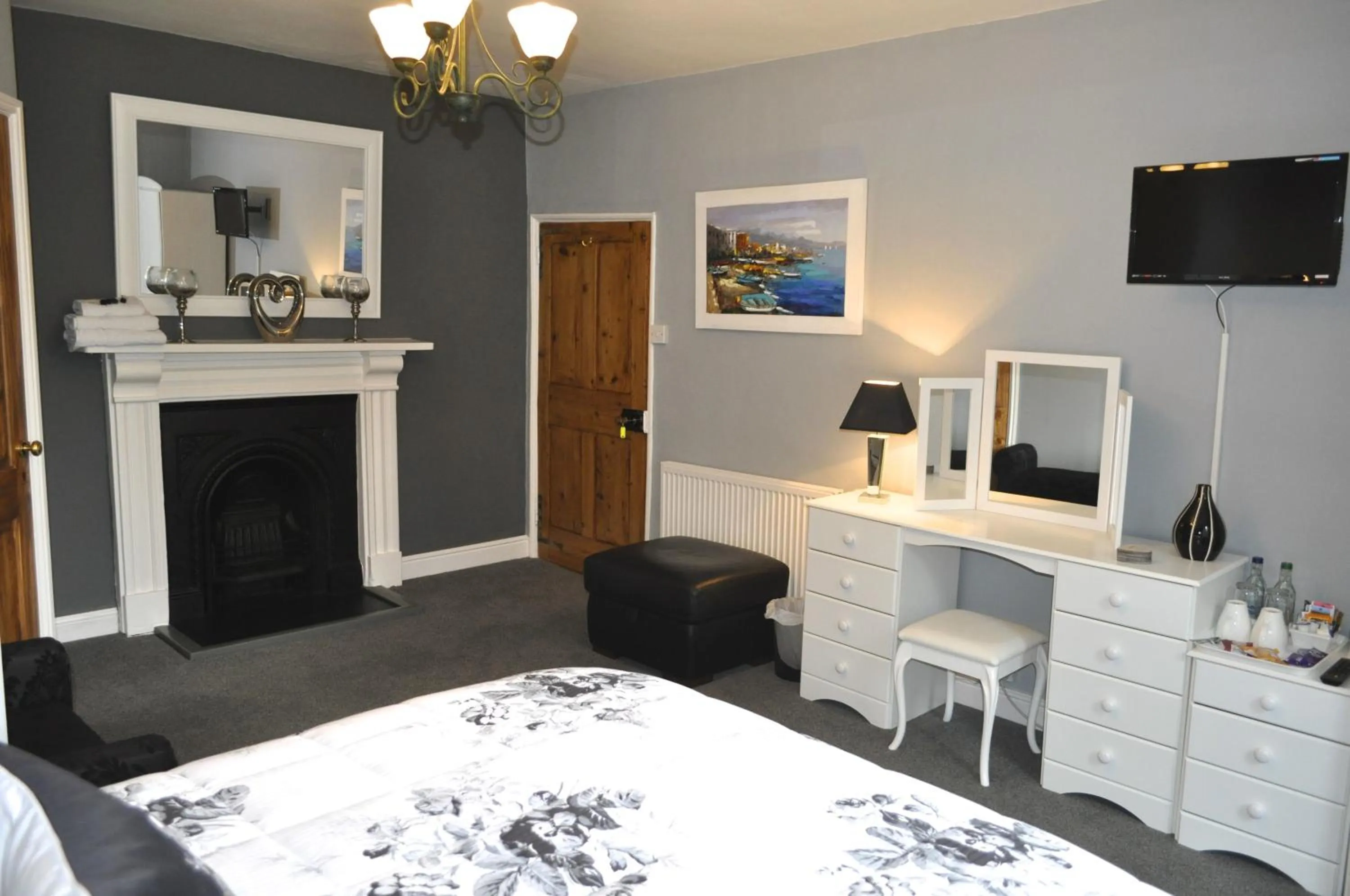 Bedroom in Dunster Mill House
