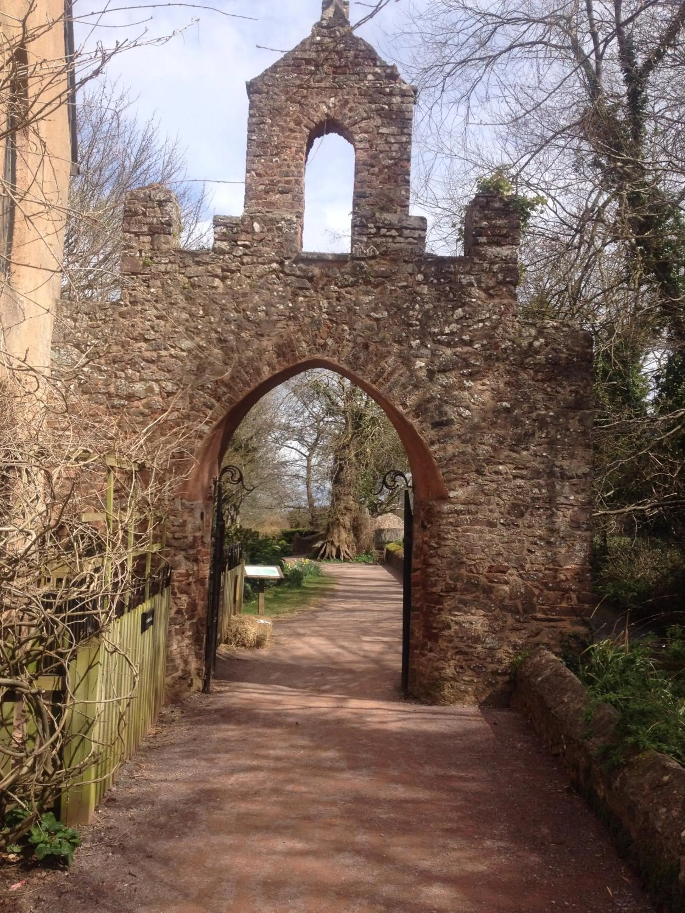 Nearby landmark in Dunster Mill House