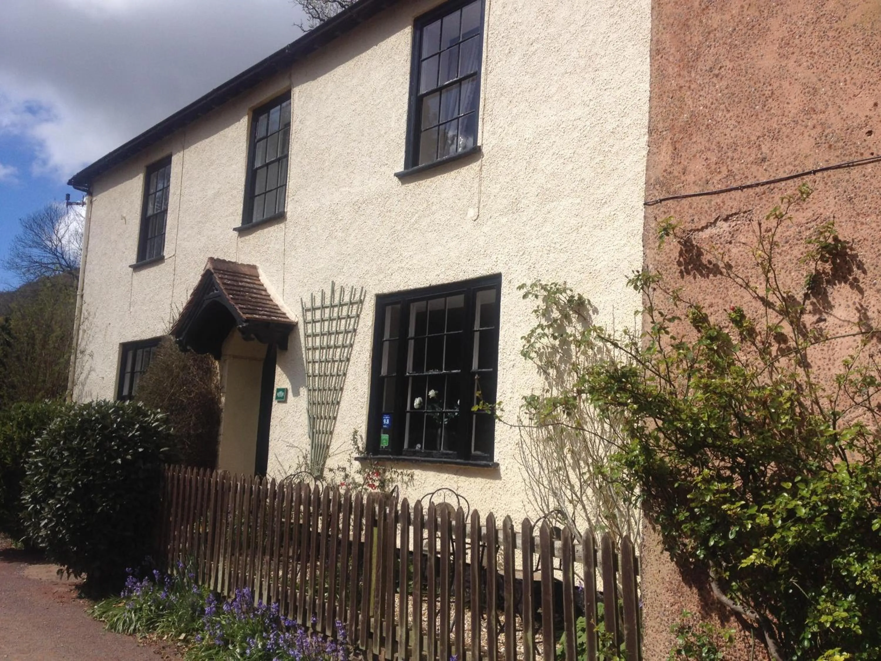 Facade/entrance in Dunster Mill House