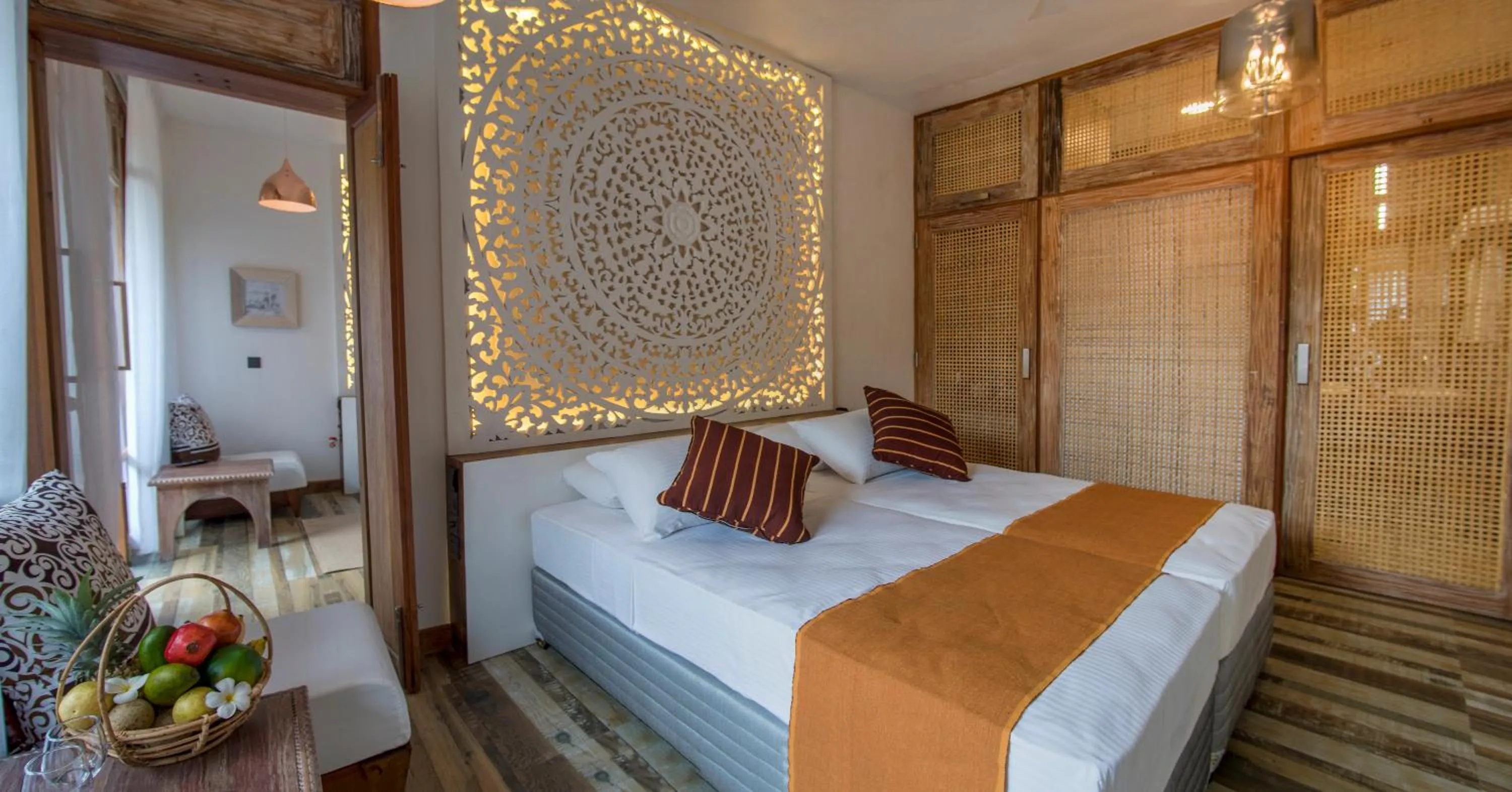 Bed in The Lady Hill Hotel