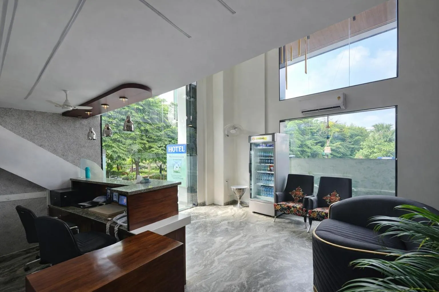 Lobby or reception in Hotel Carnival , Vijay Nagar Indore