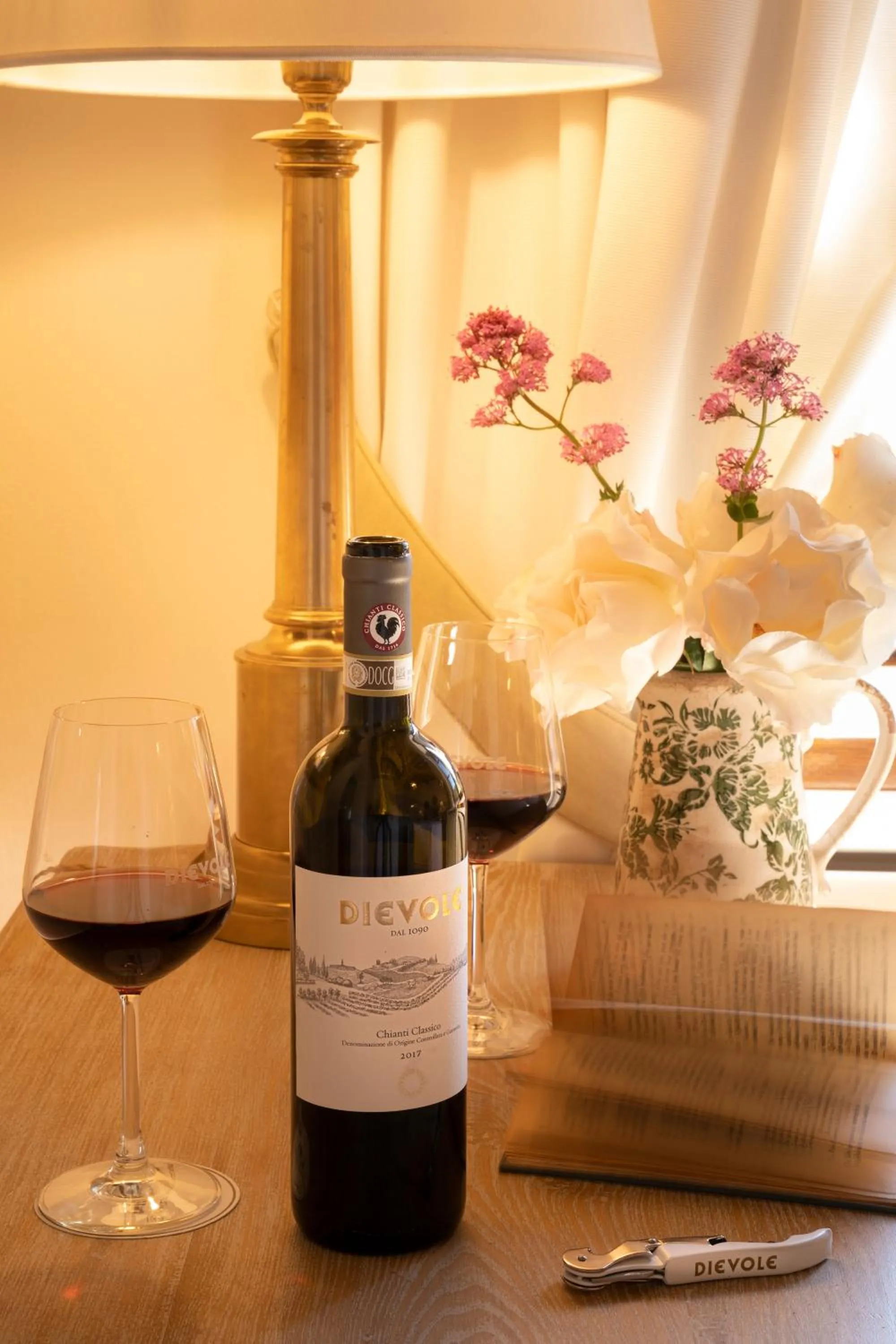 Decorative detail in Wine Resort Dievole