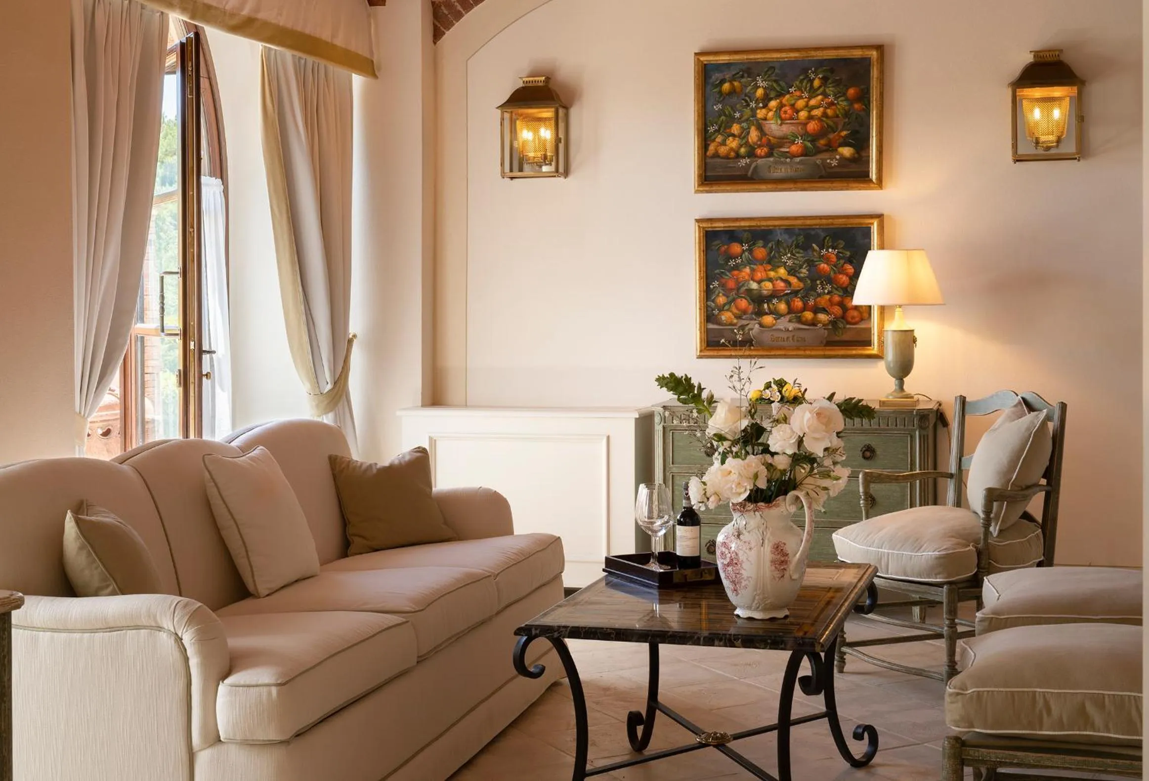 Living room in Wine Resort Dievole