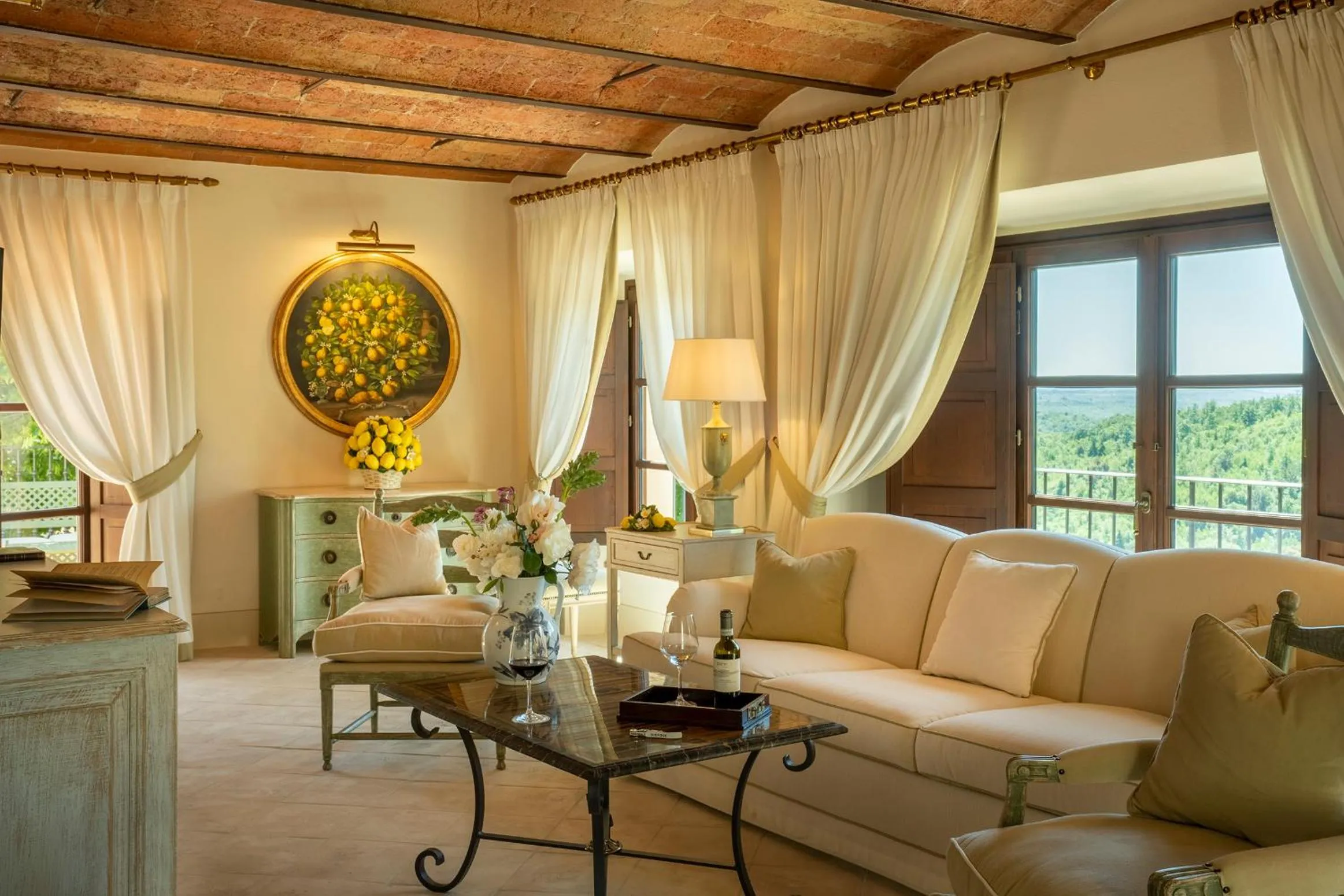 Living room in Wine Resort Dievole