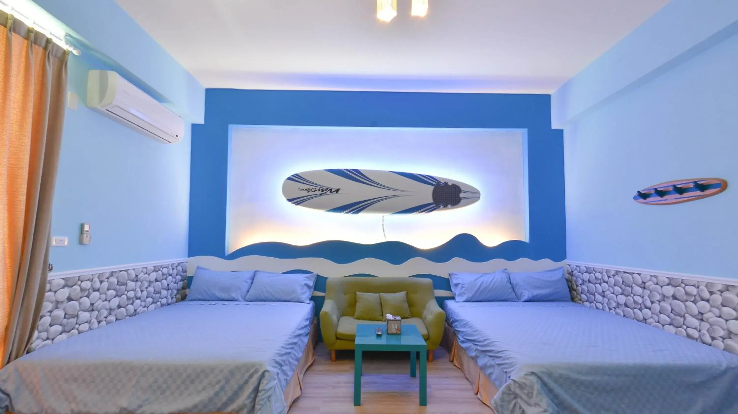 Quadruple Room with Balcony in Minsuku B&B Quadruple Room with Balcony in Minsuku B&B