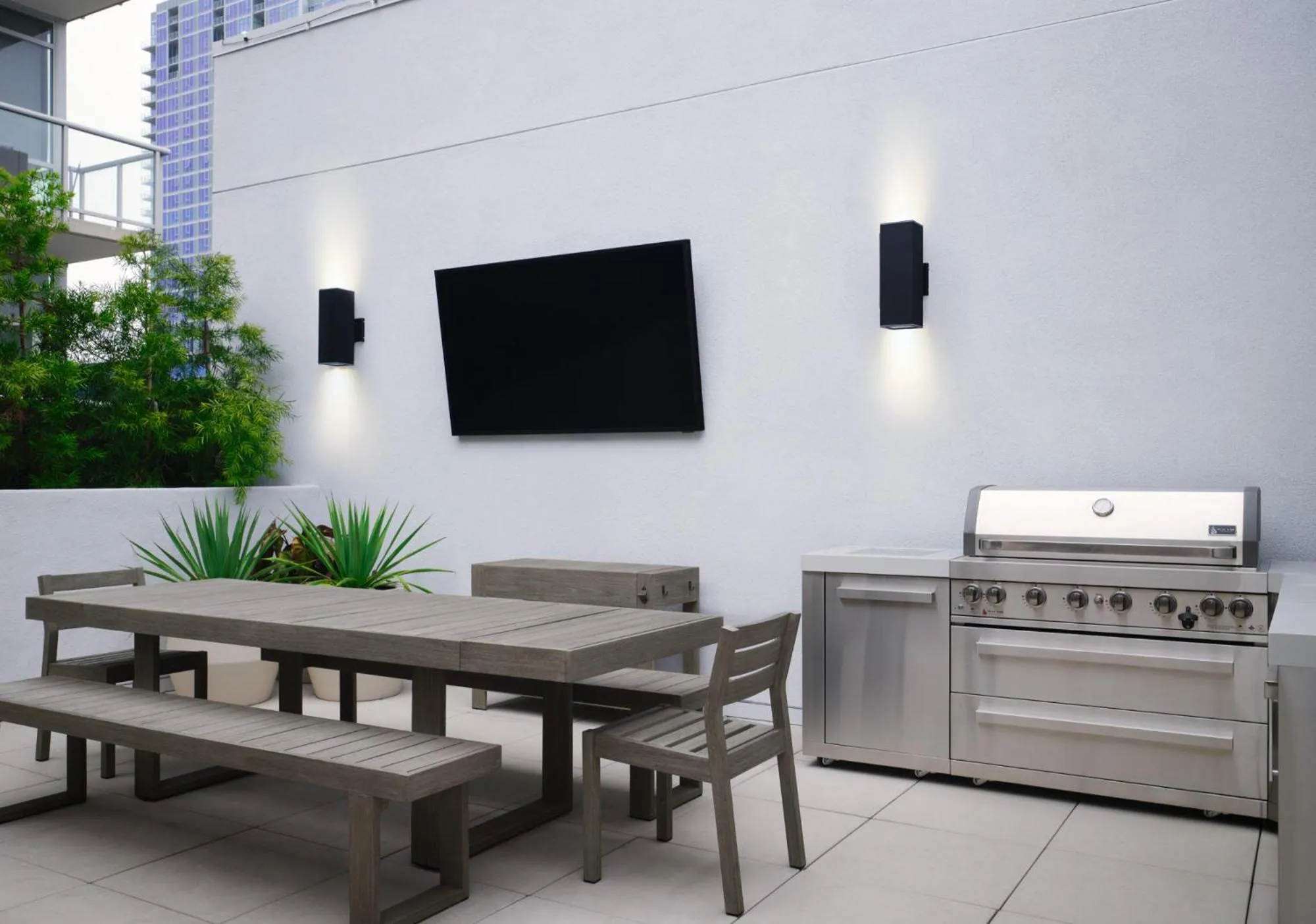 BBQ facilities in Sentral Gaslamp Quarter