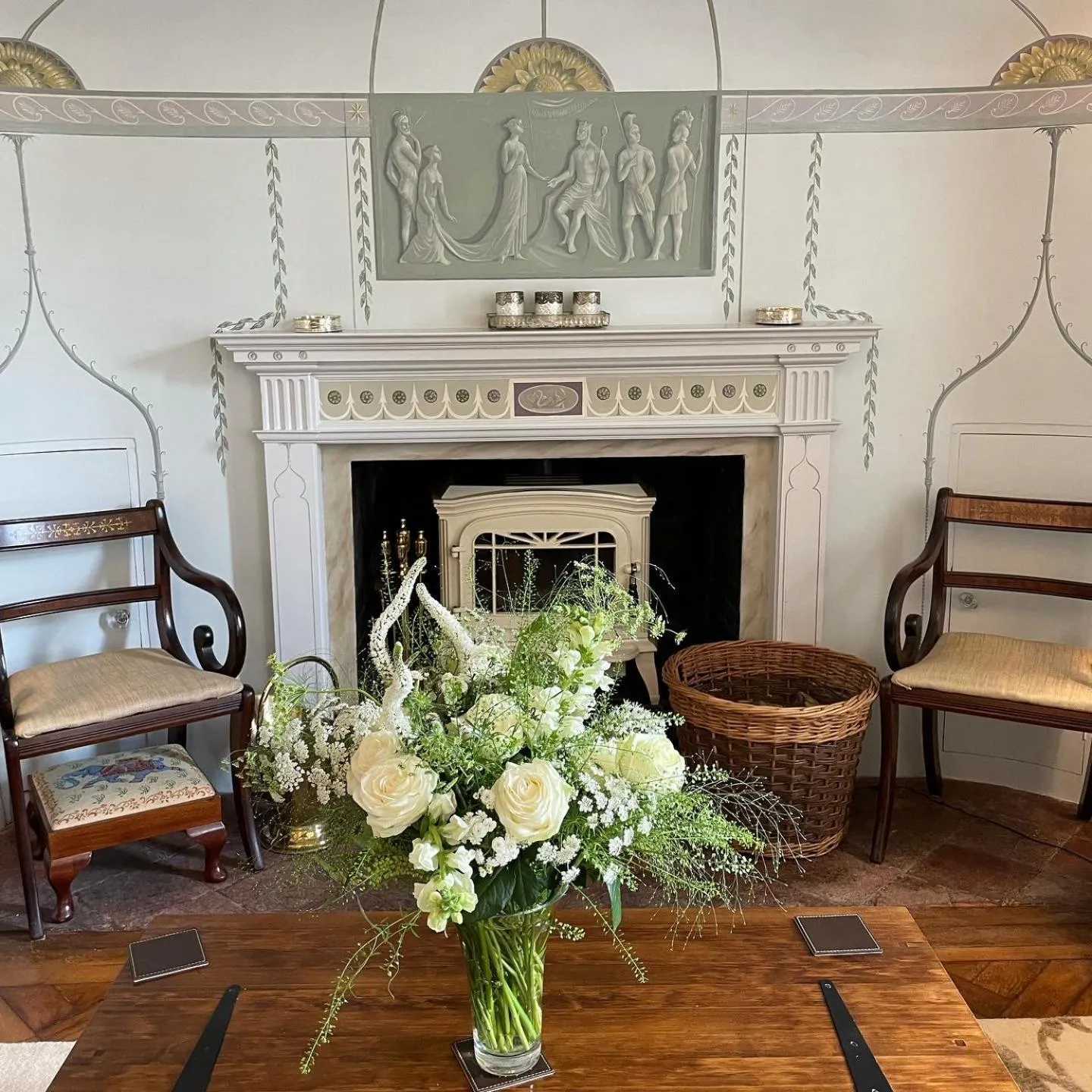 Living room in Edgcott House