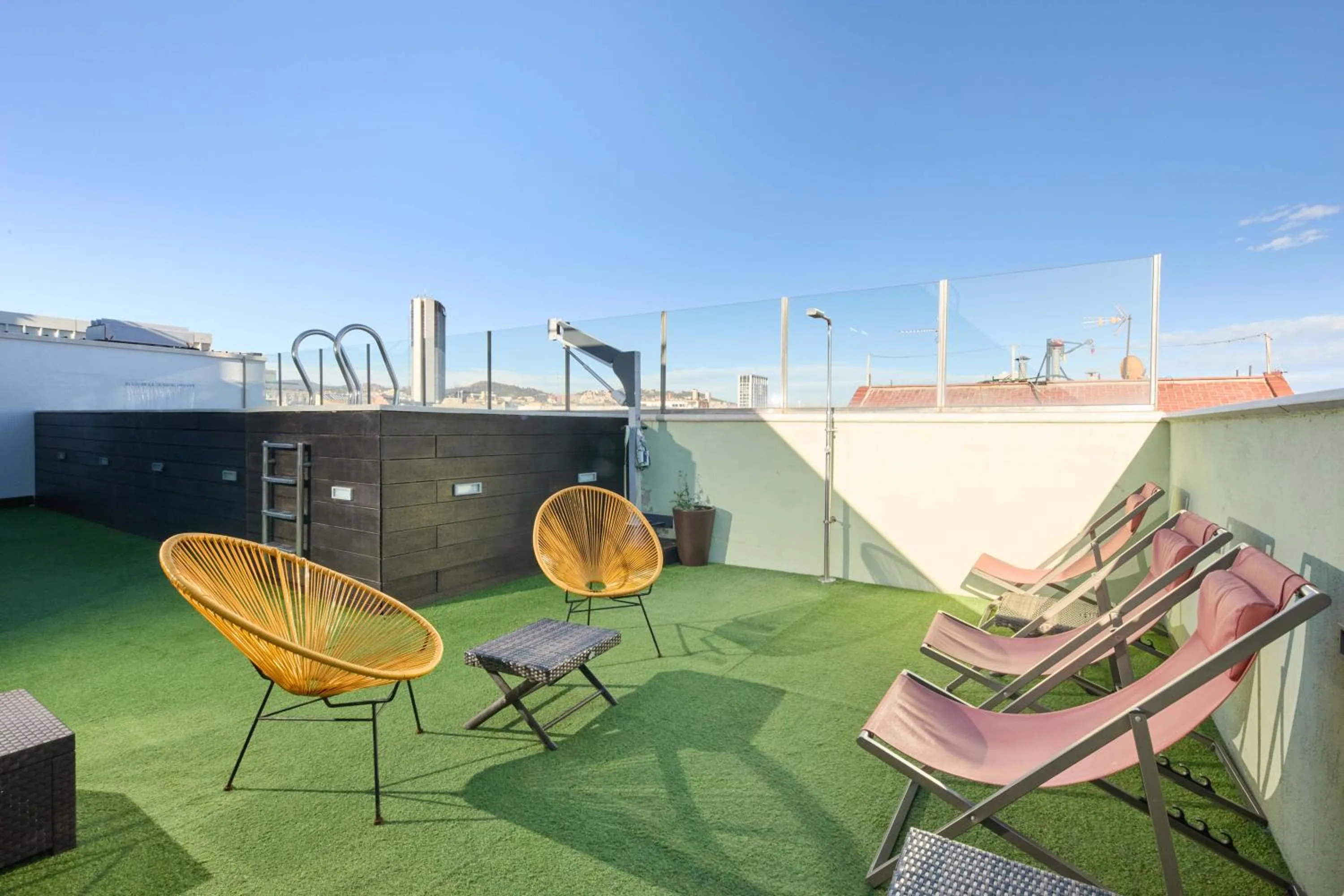 Balcony/Terrace in 1881 Barcelona Rosellón Hotel