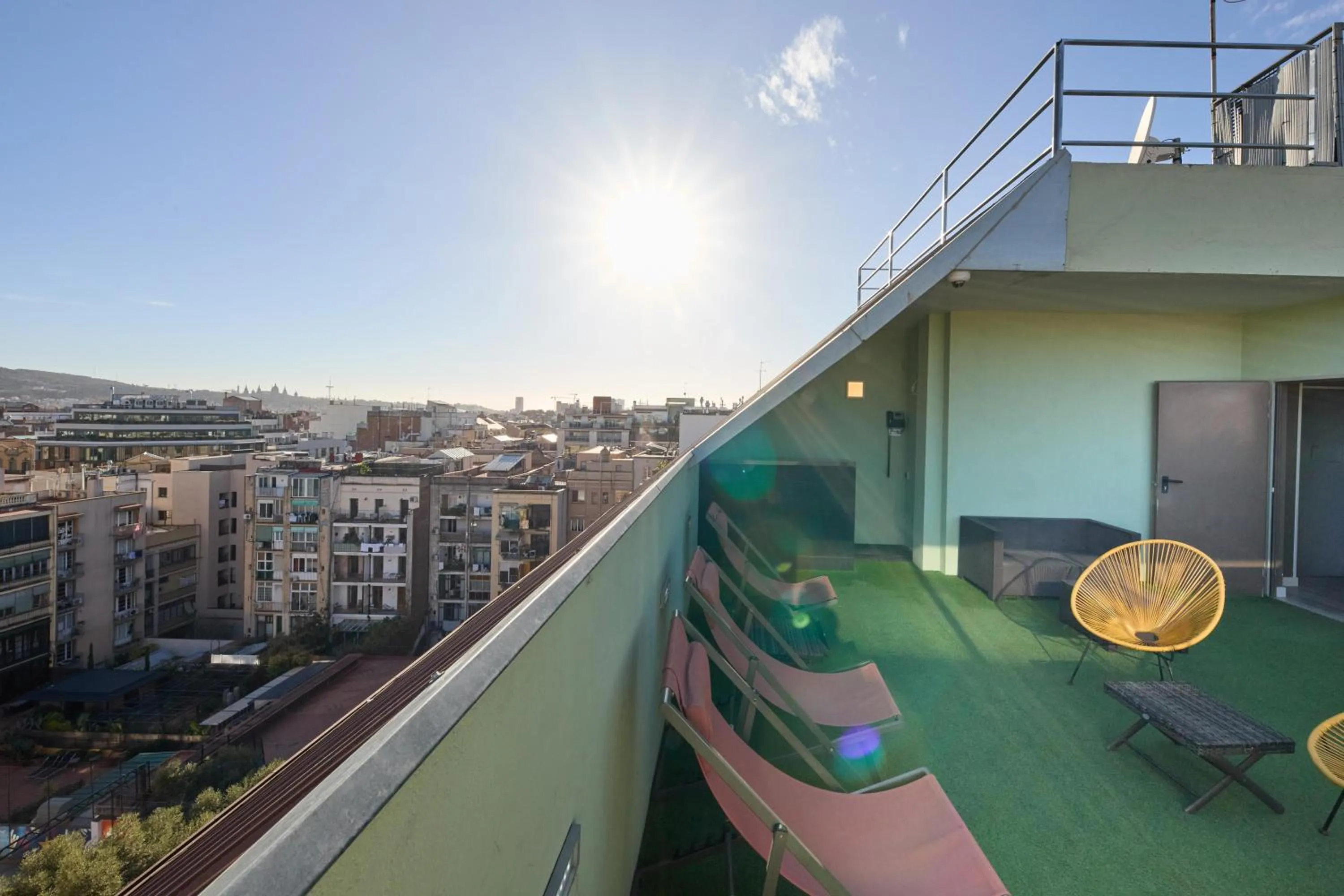 Balcony/Terrace in 1881 Barcelona Rosellón Hotel