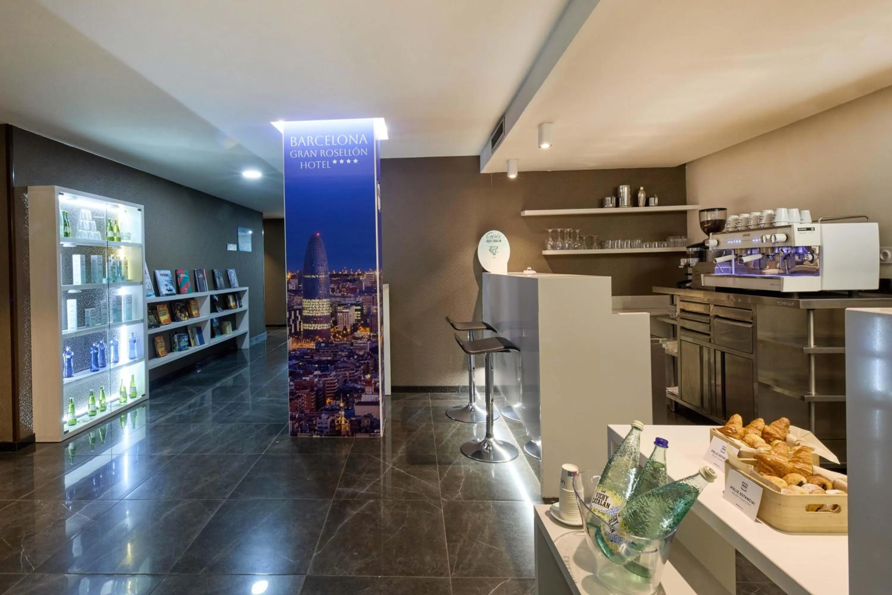 Lobby or reception in 1881 Barcelona Rosellón Hotel