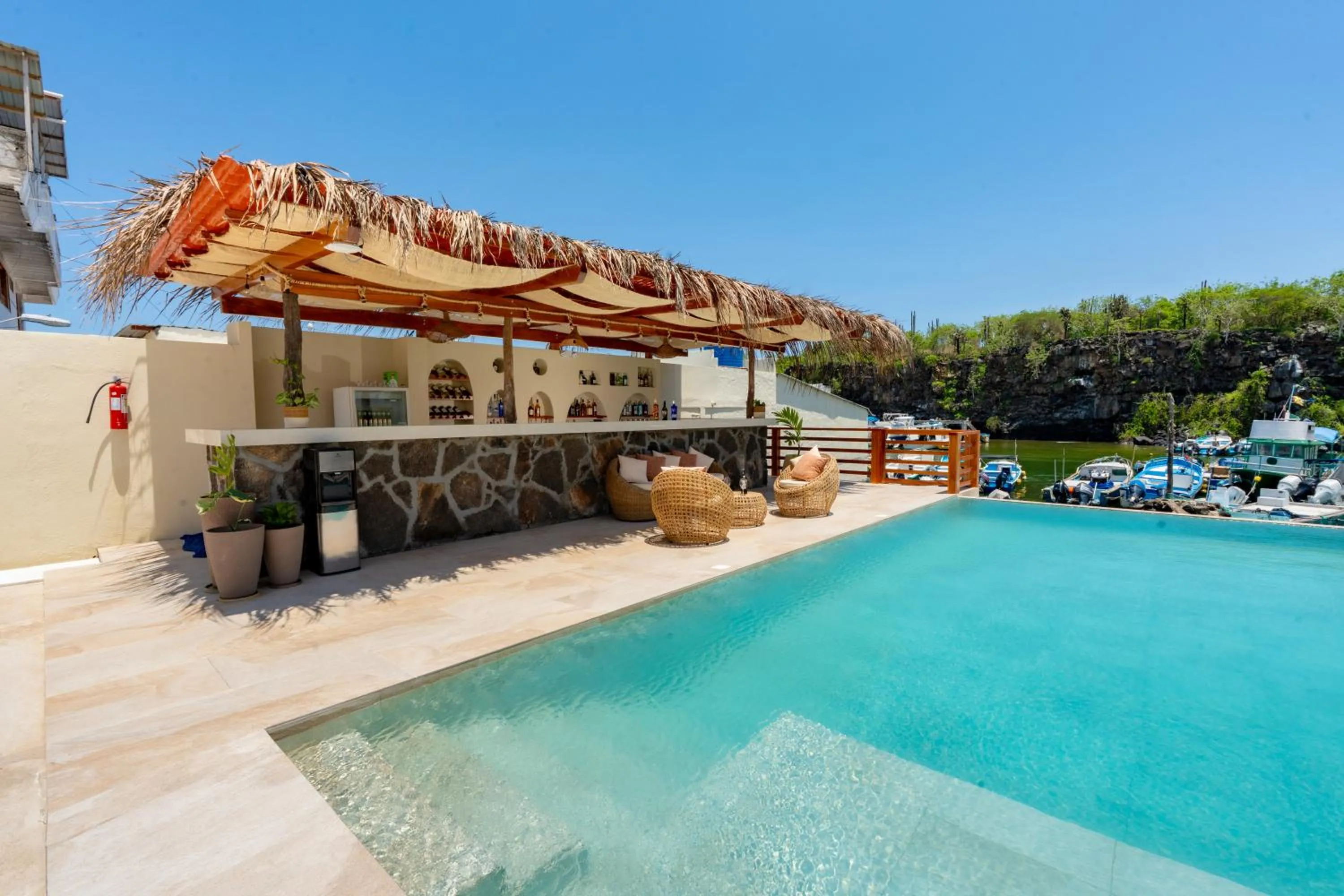 Lounge or bar in El Barranco Galapagos