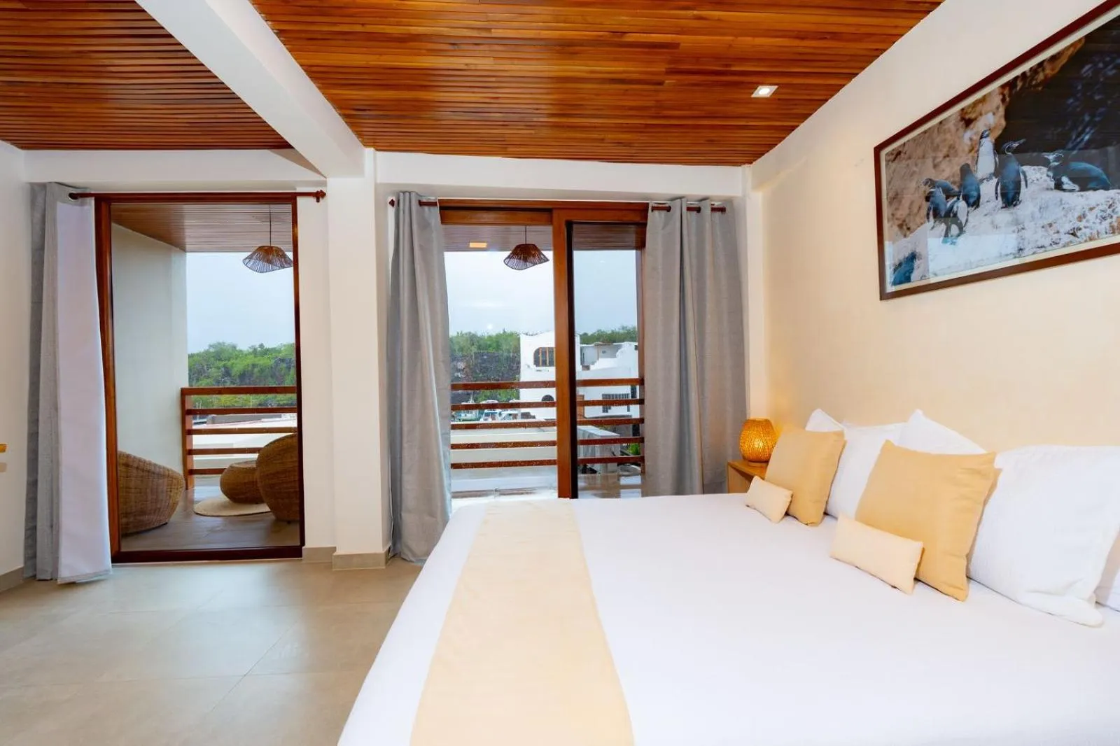 Bedroom, Bed in El Barranco Galapagos