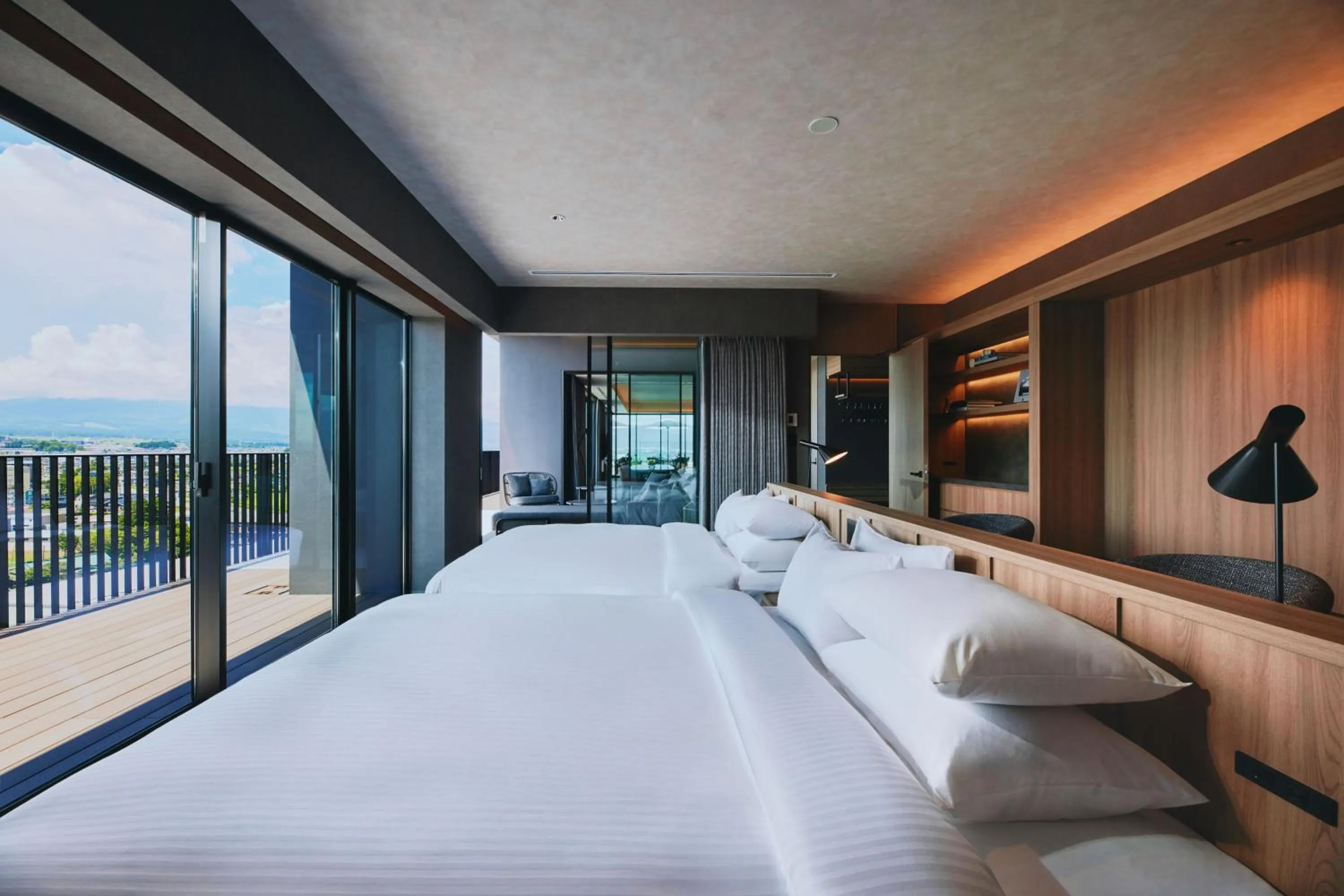 Bedroom, Bed in edit x seven FUJI GOTEMBA