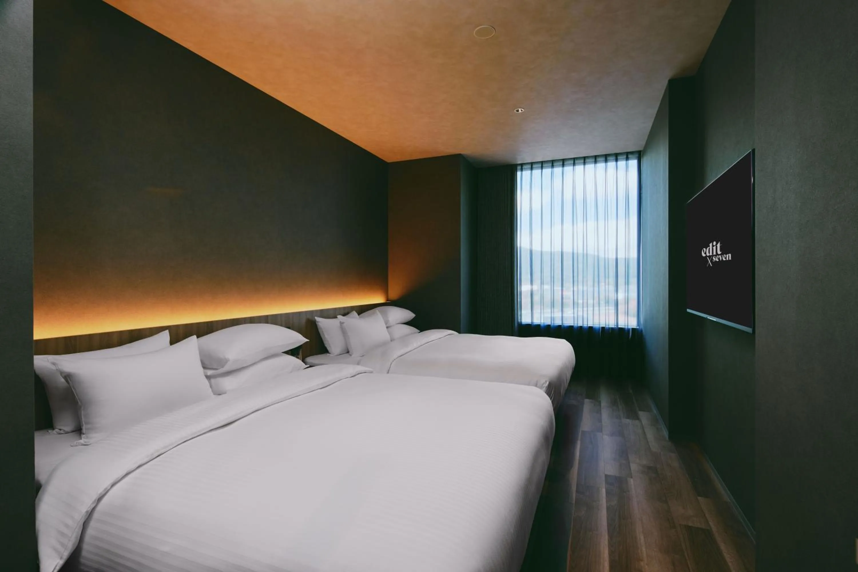 Bedroom, Bed in edit x seven FUJI GOTEMBA