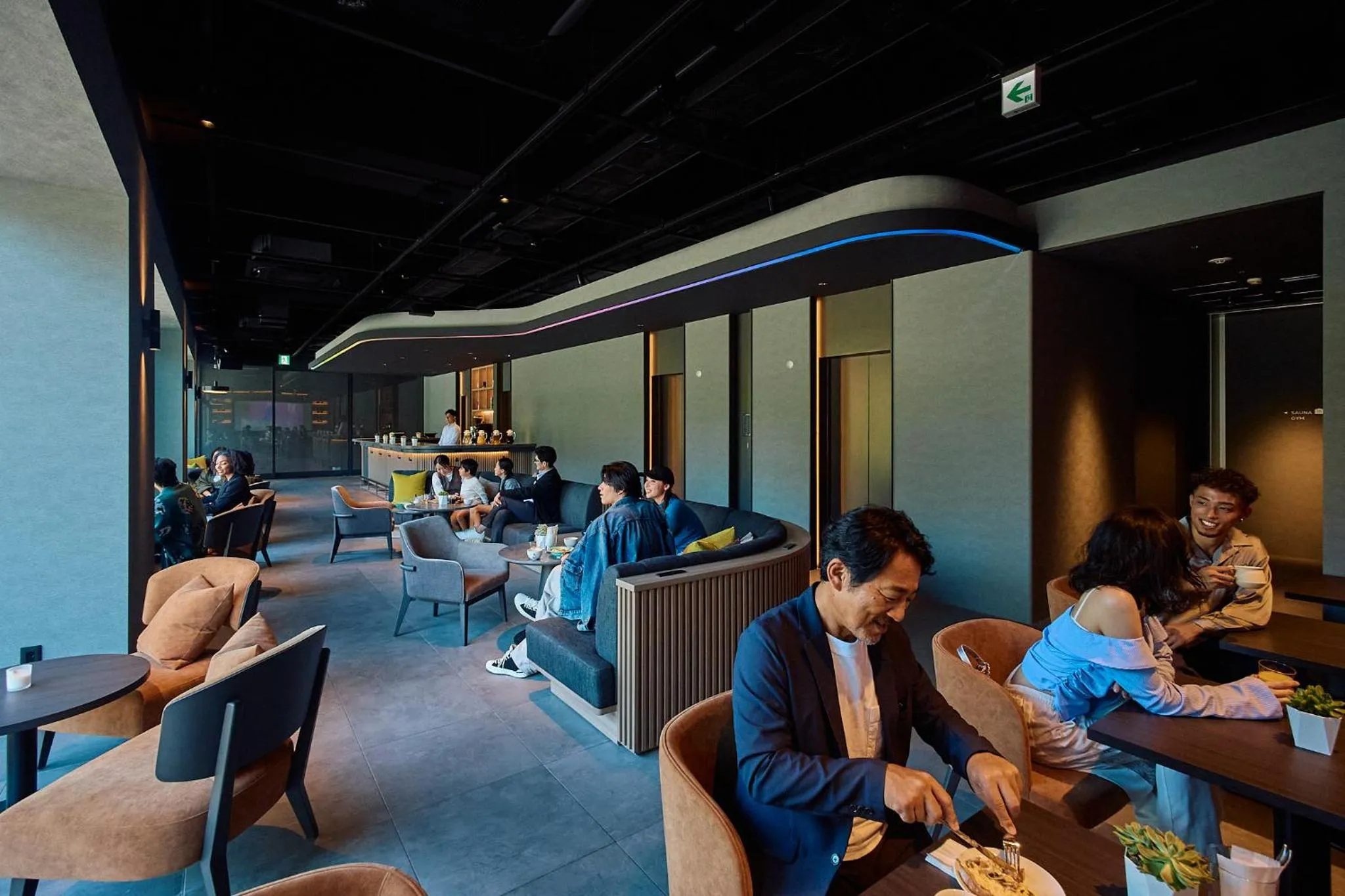 Lobby or reception in edit x seven FUJI GOTEMBA