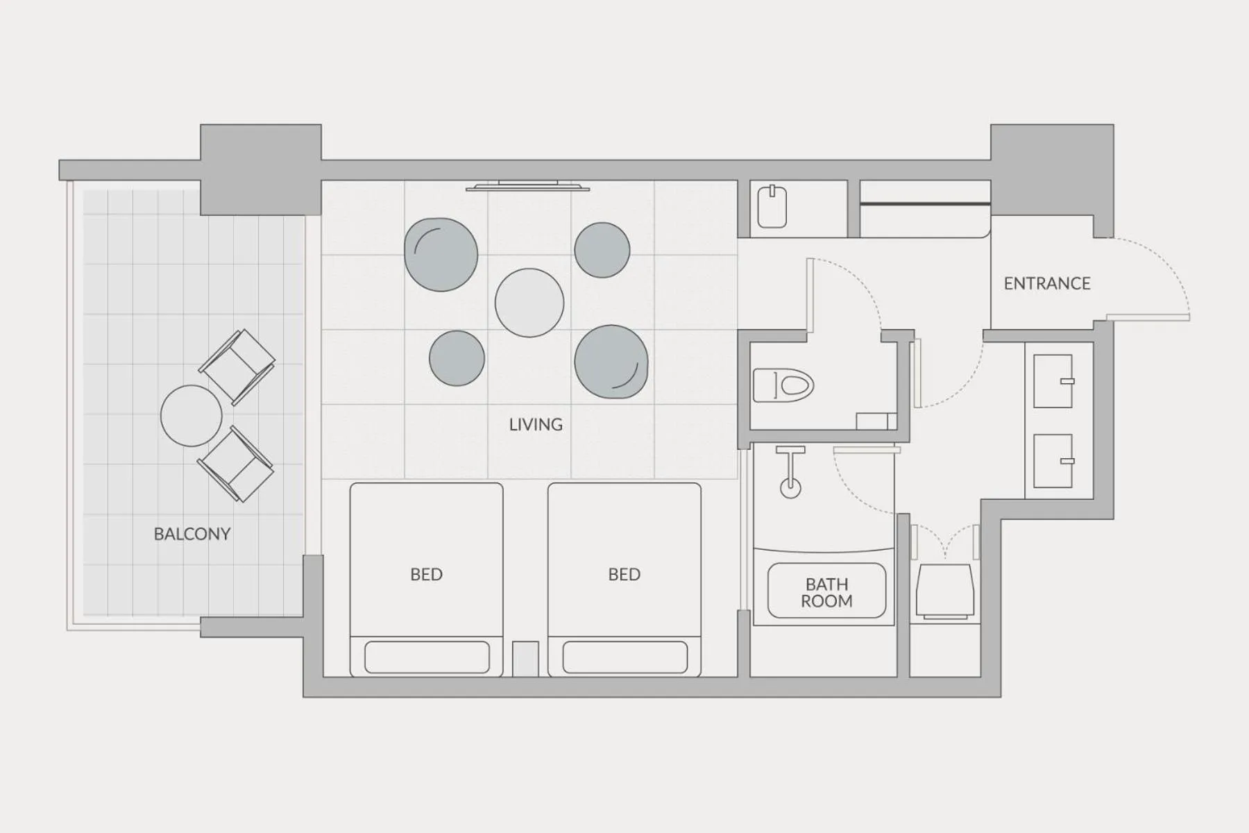 Floor plan in edit x seven FUJI GOTEMBA