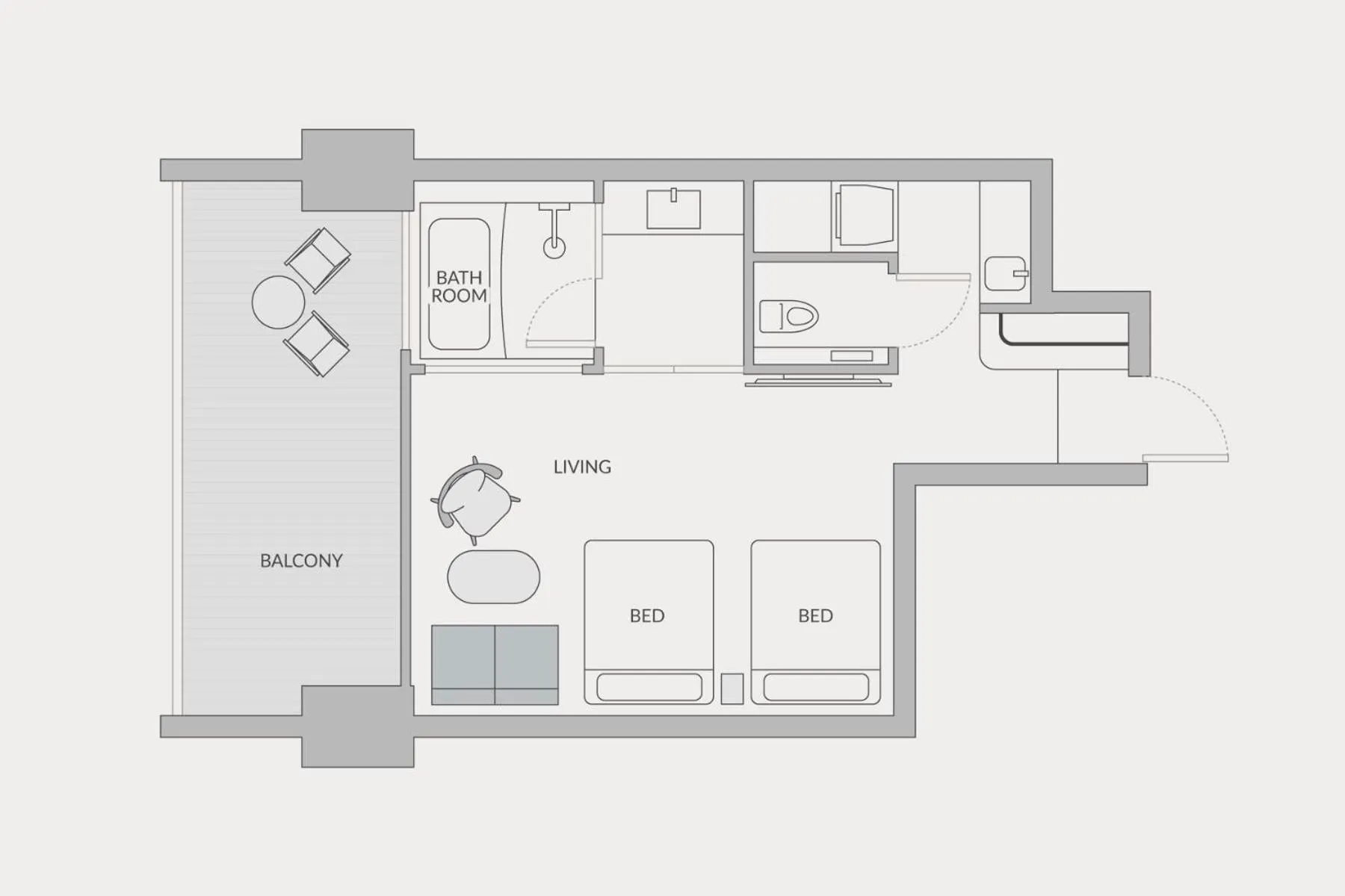 Floor plan in edit x seven FUJI GOTEMBA