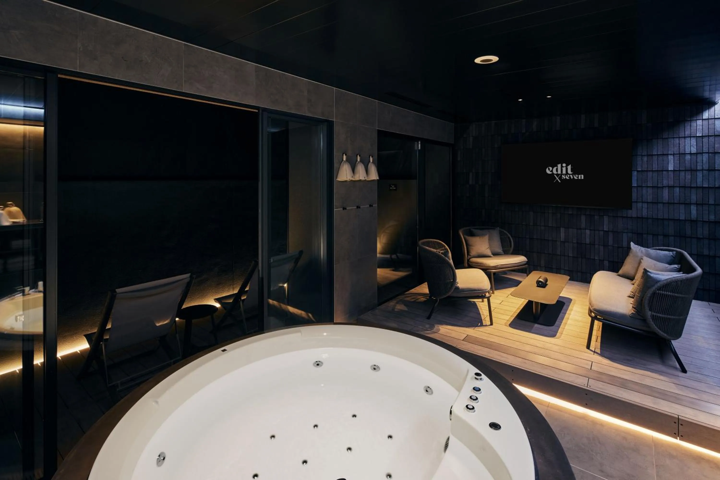 Sauna in edit x seven FUJI GOTEMBA