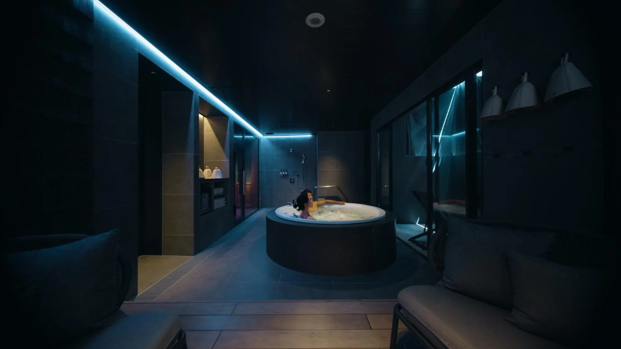 Sauna, Bed in edit x seven FUJI GOTEMBA