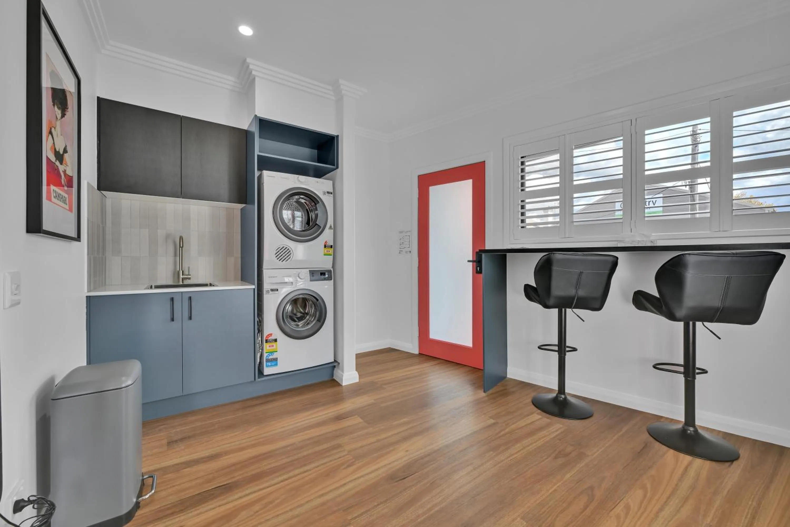 Living room in The Mac