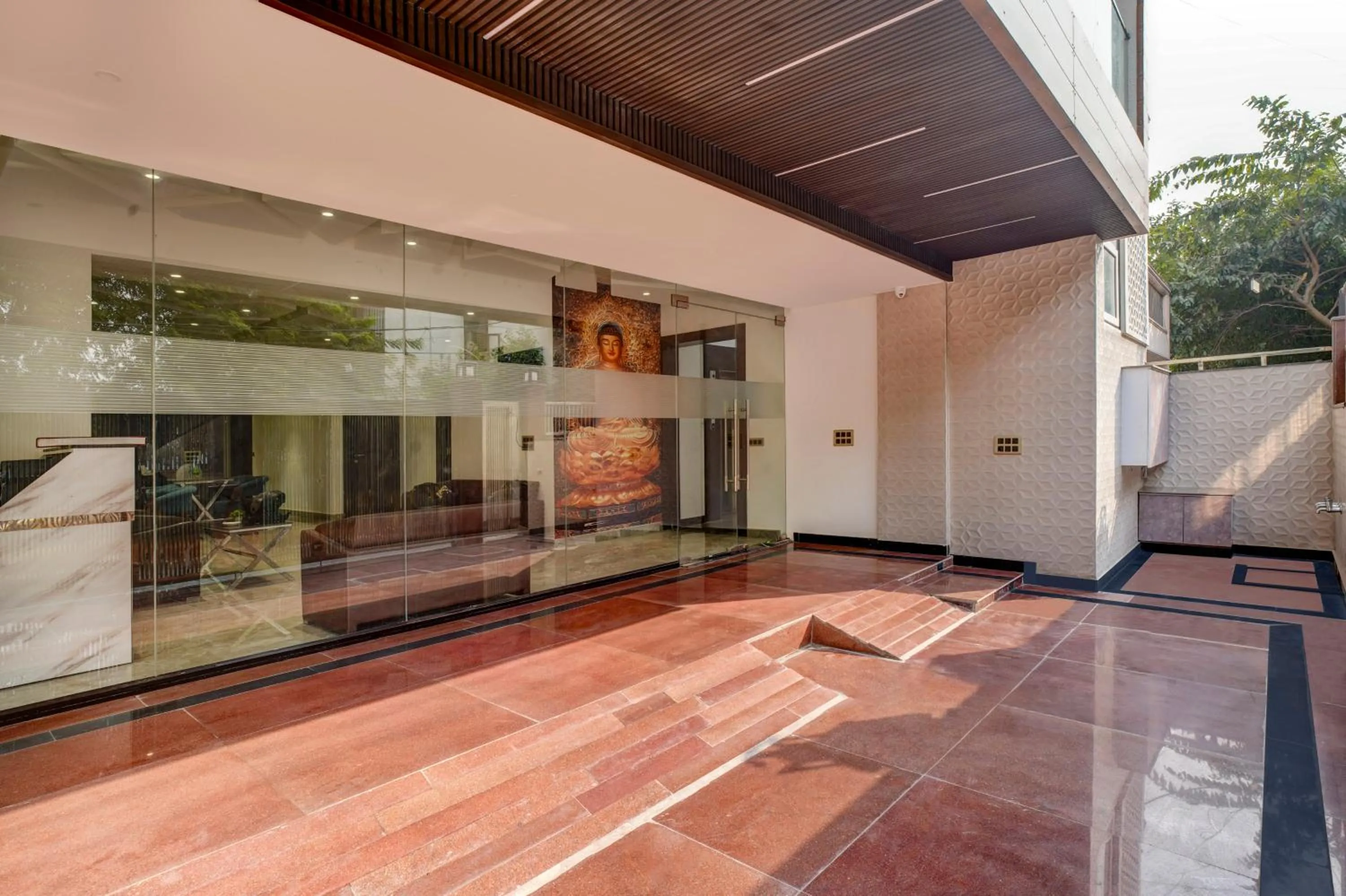 Facade/entrance in Treebo Corporate Inn