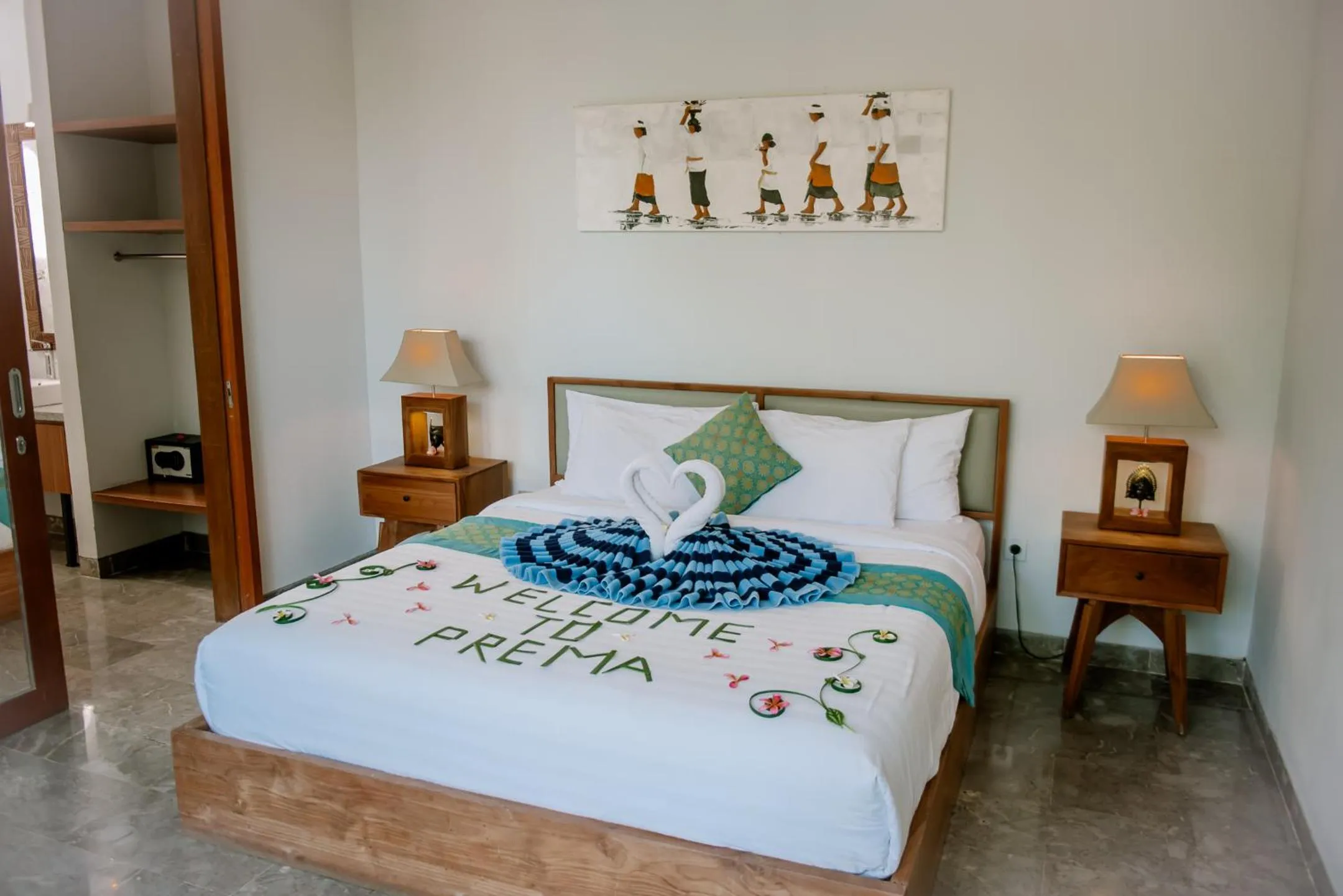 Bedroom, Bed in Prema Ubud Villas