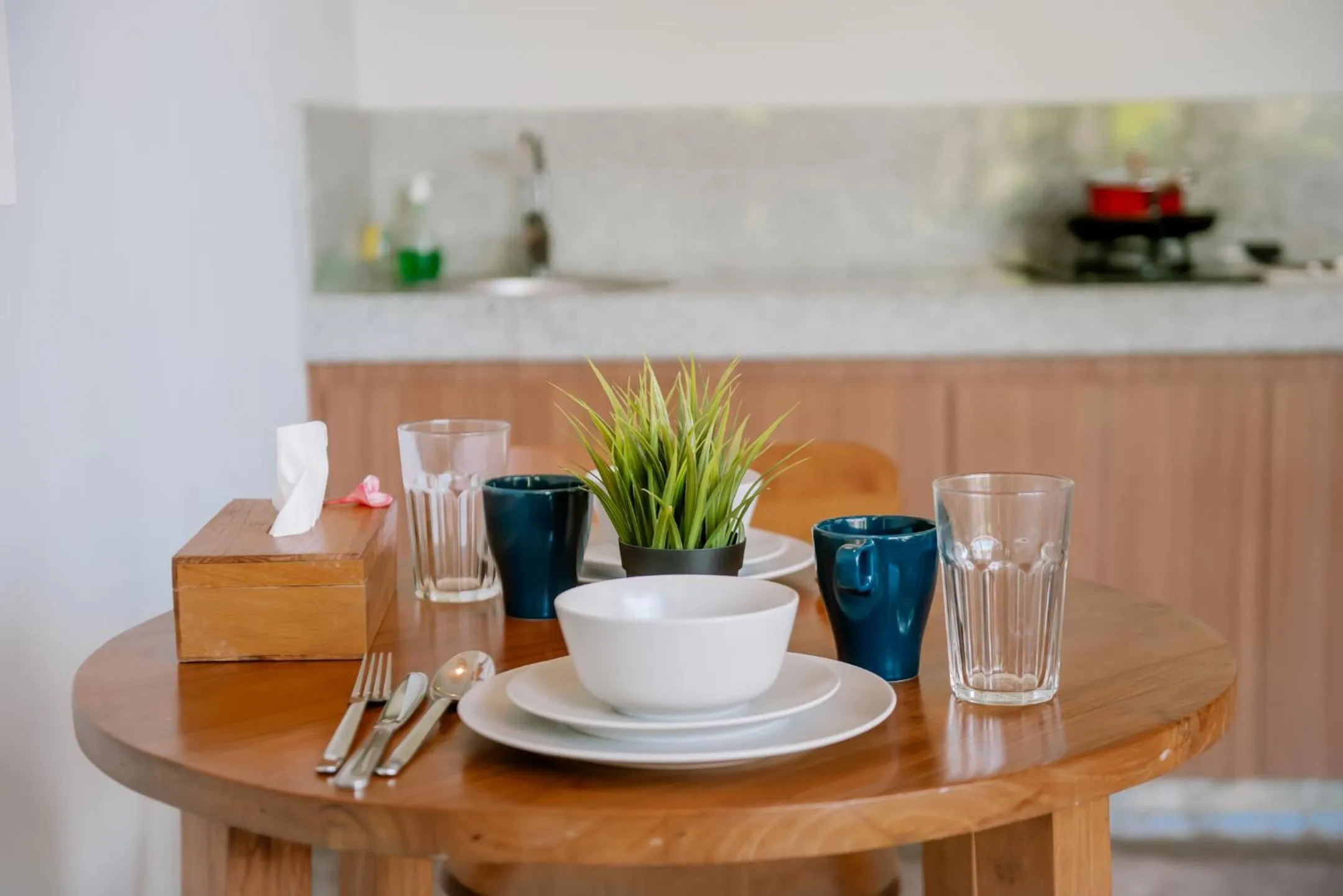 Dining area in Prema Ubud Villas