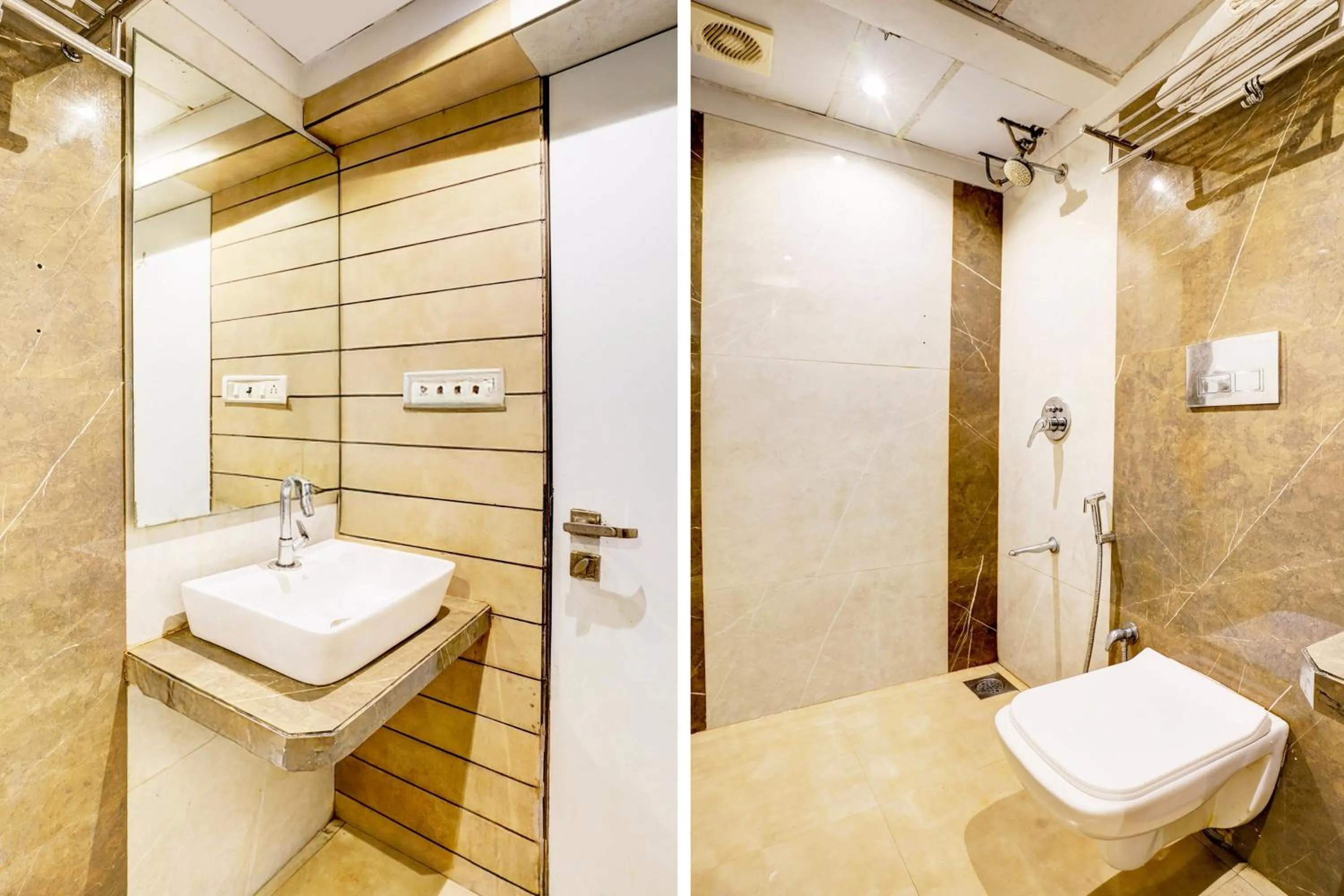 Bathroom in Super Hotel O Mumbai Central Formerly Park Palace