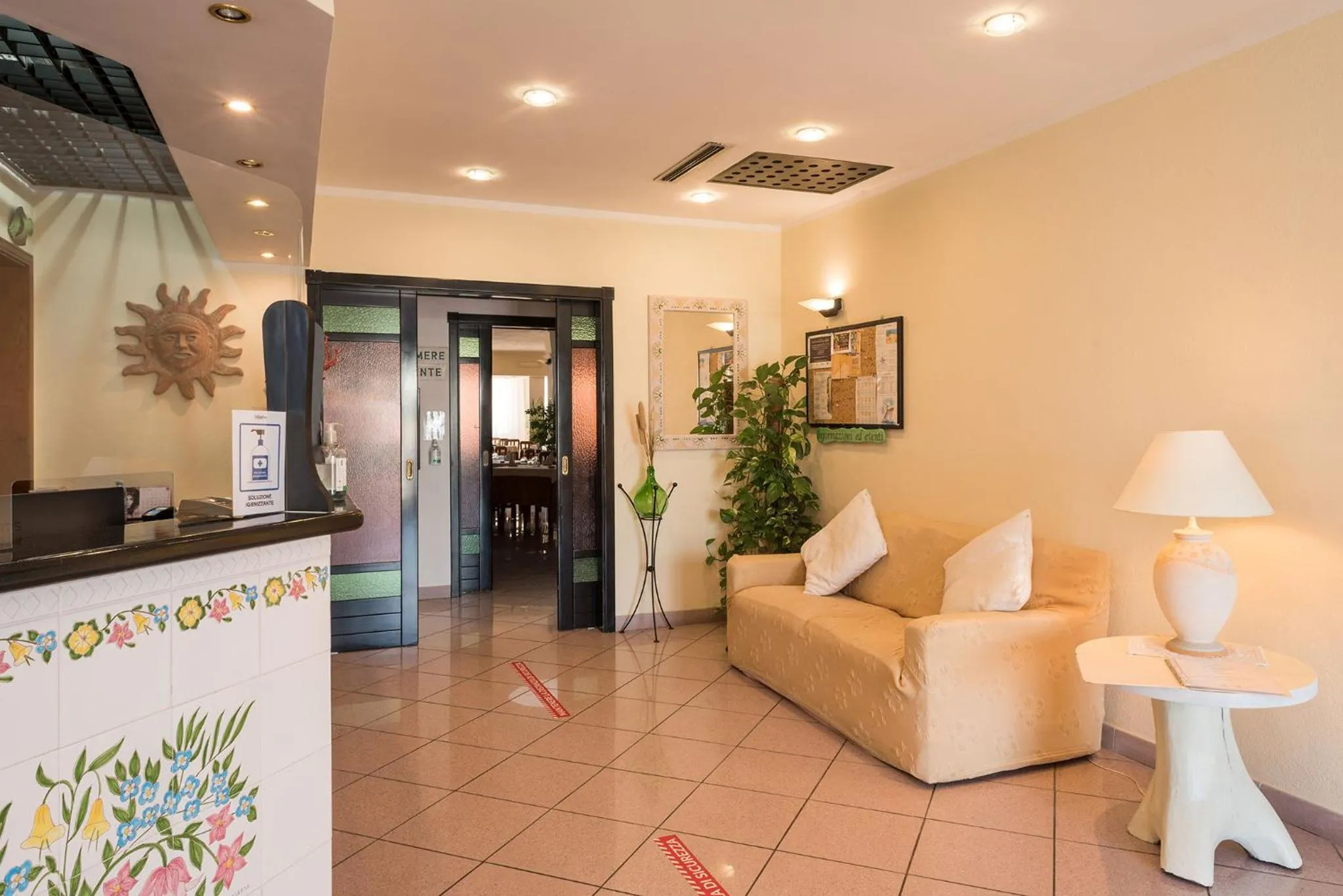 Lobby or reception in Hotel Majore