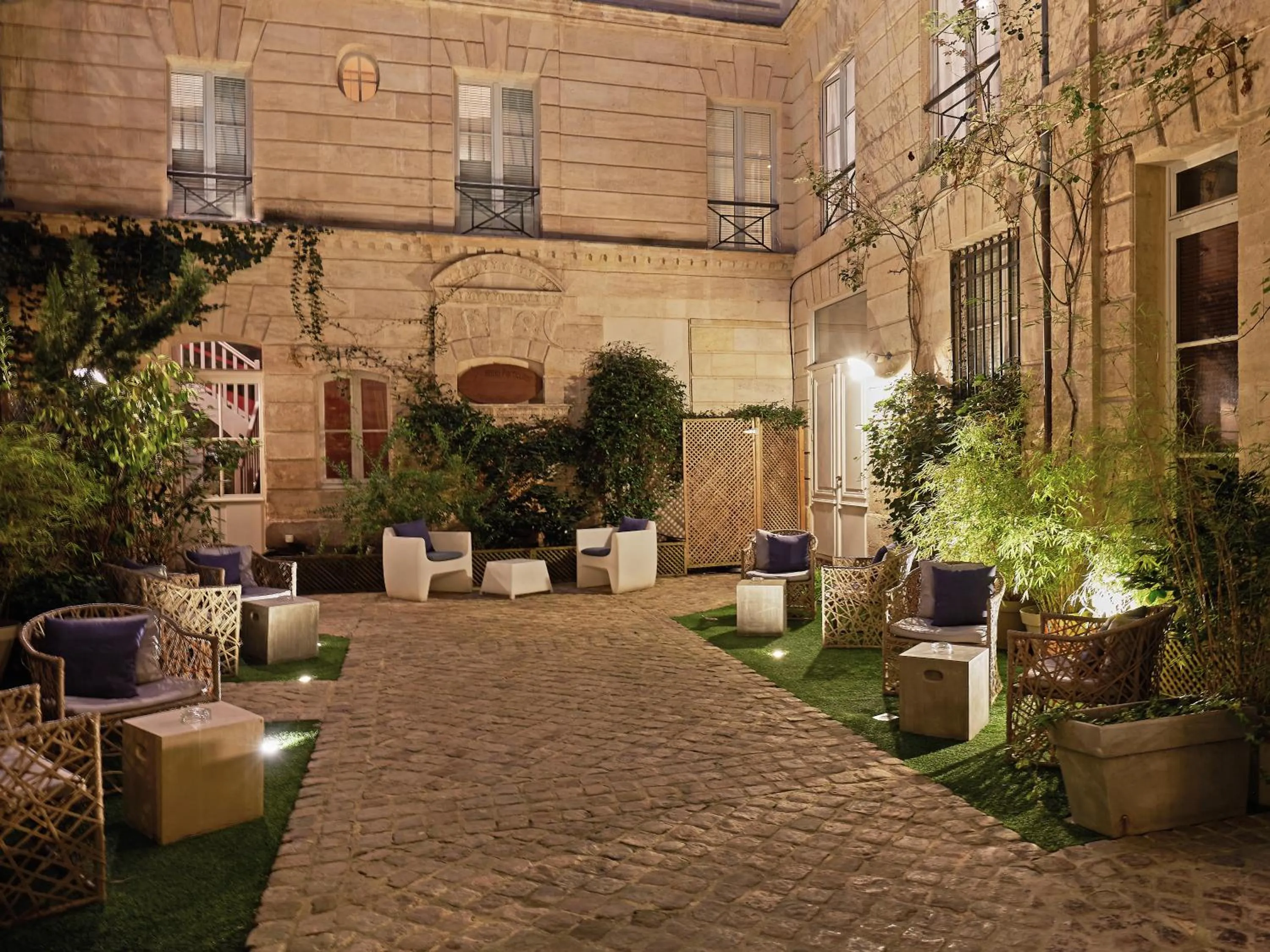 Garden in L'Hôtel Particulier Bordeaux