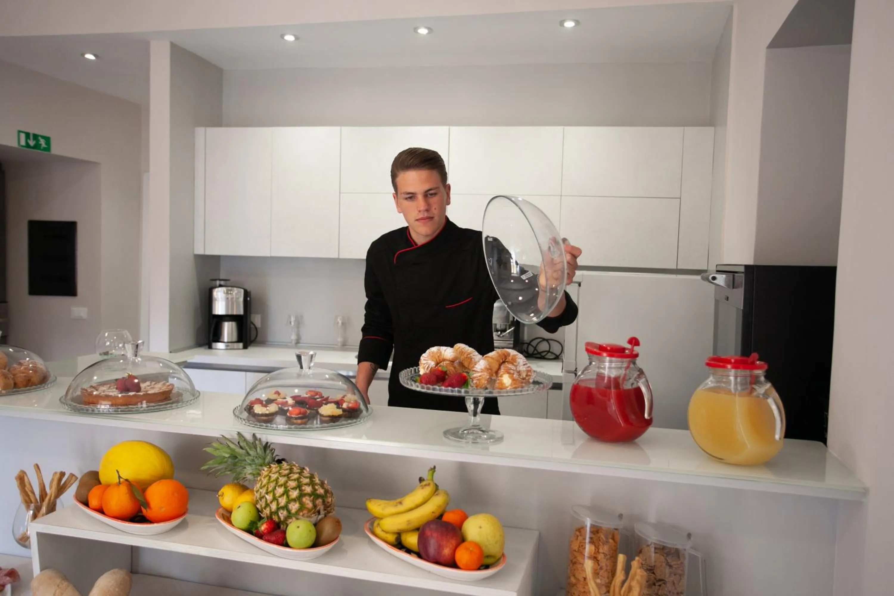 Buffet breakfast in Le Due Sicilie