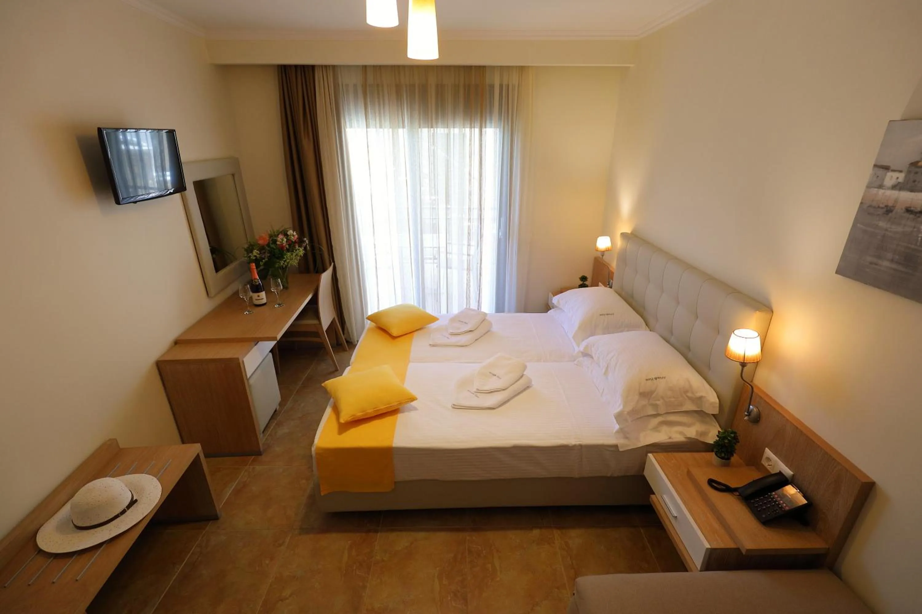 Bedroom, Bed in Artemis Plaza