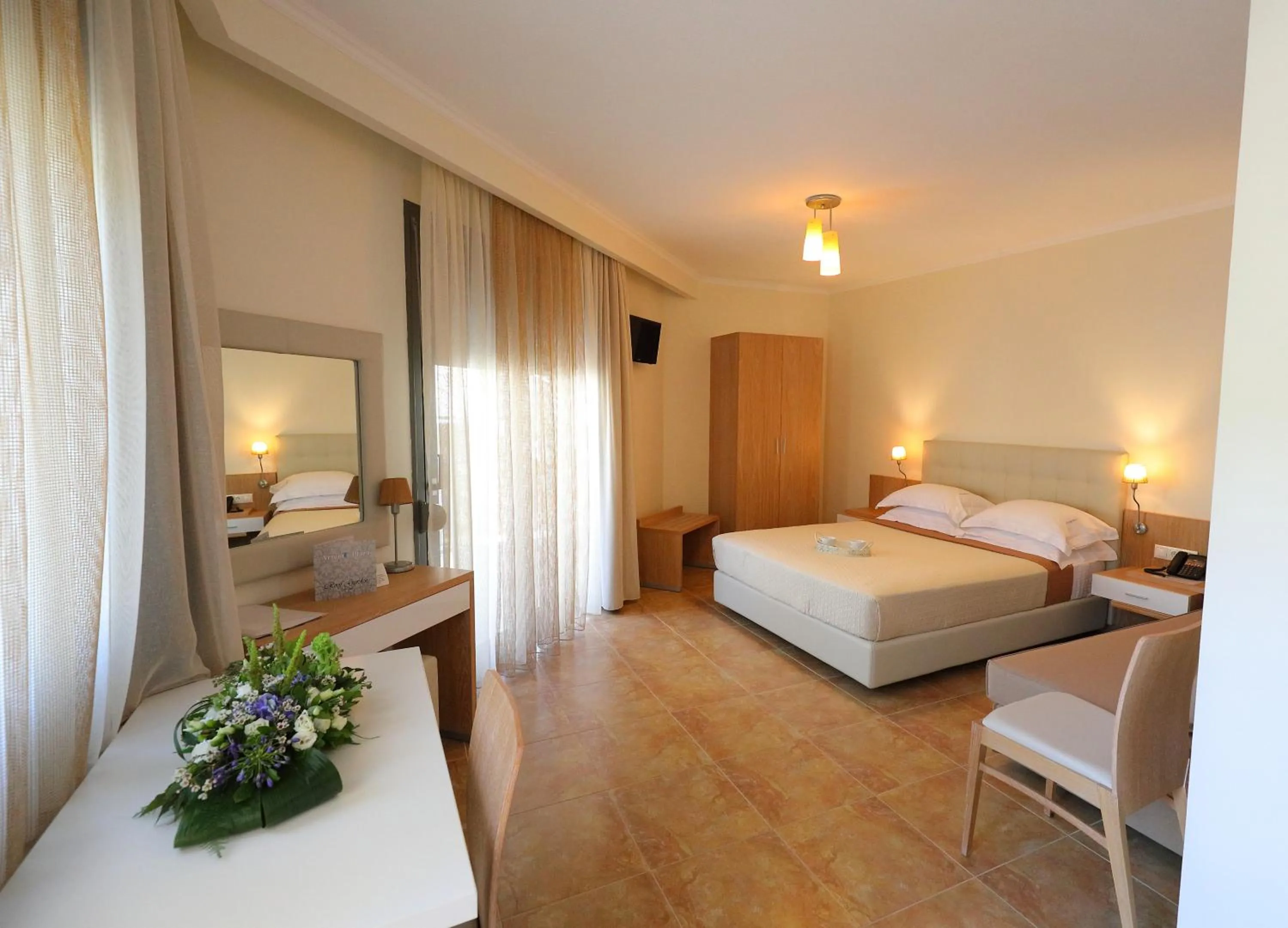 Bedroom, Bed in Artemis Plaza