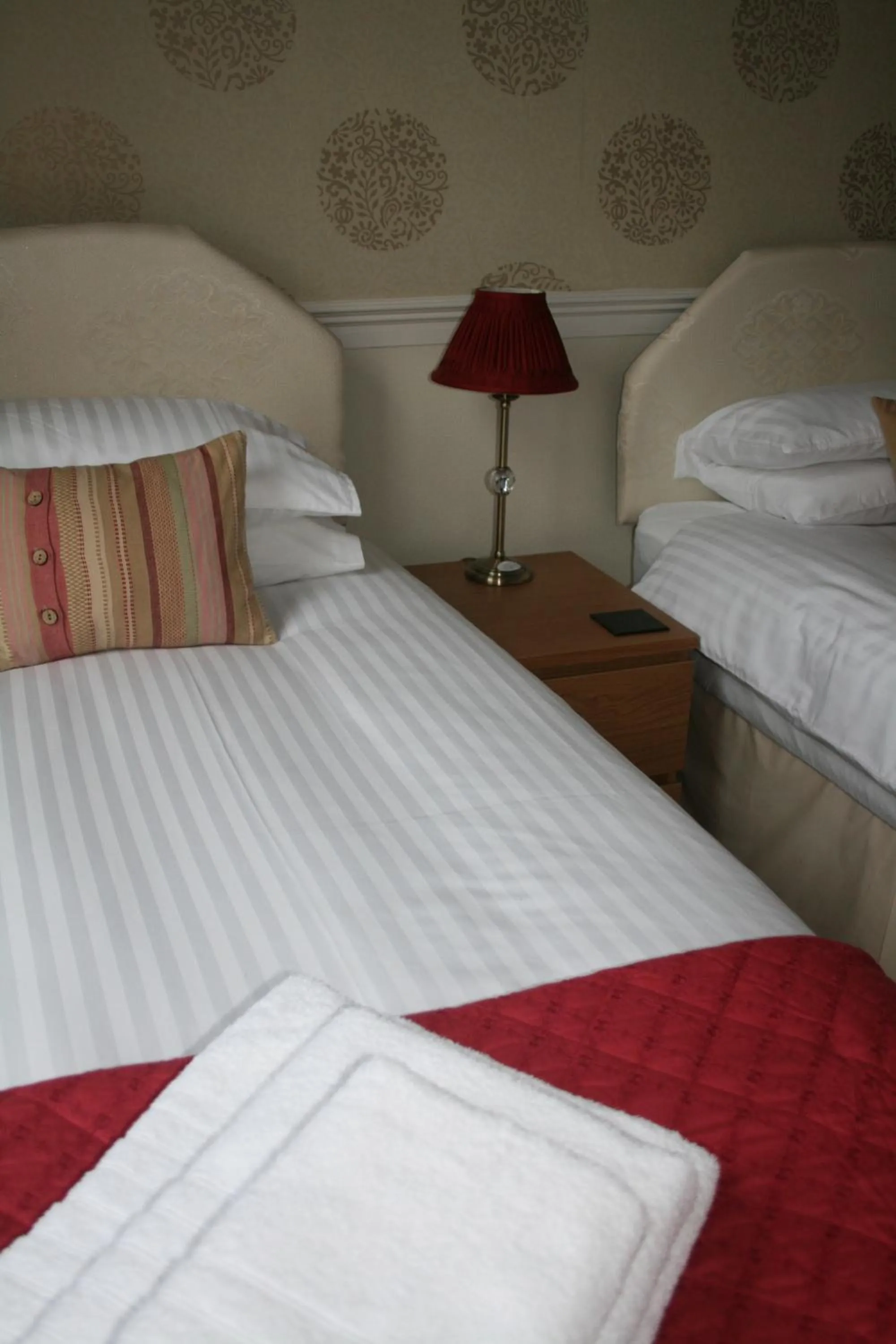 Decorative detail, Bed in Gallery Guest House